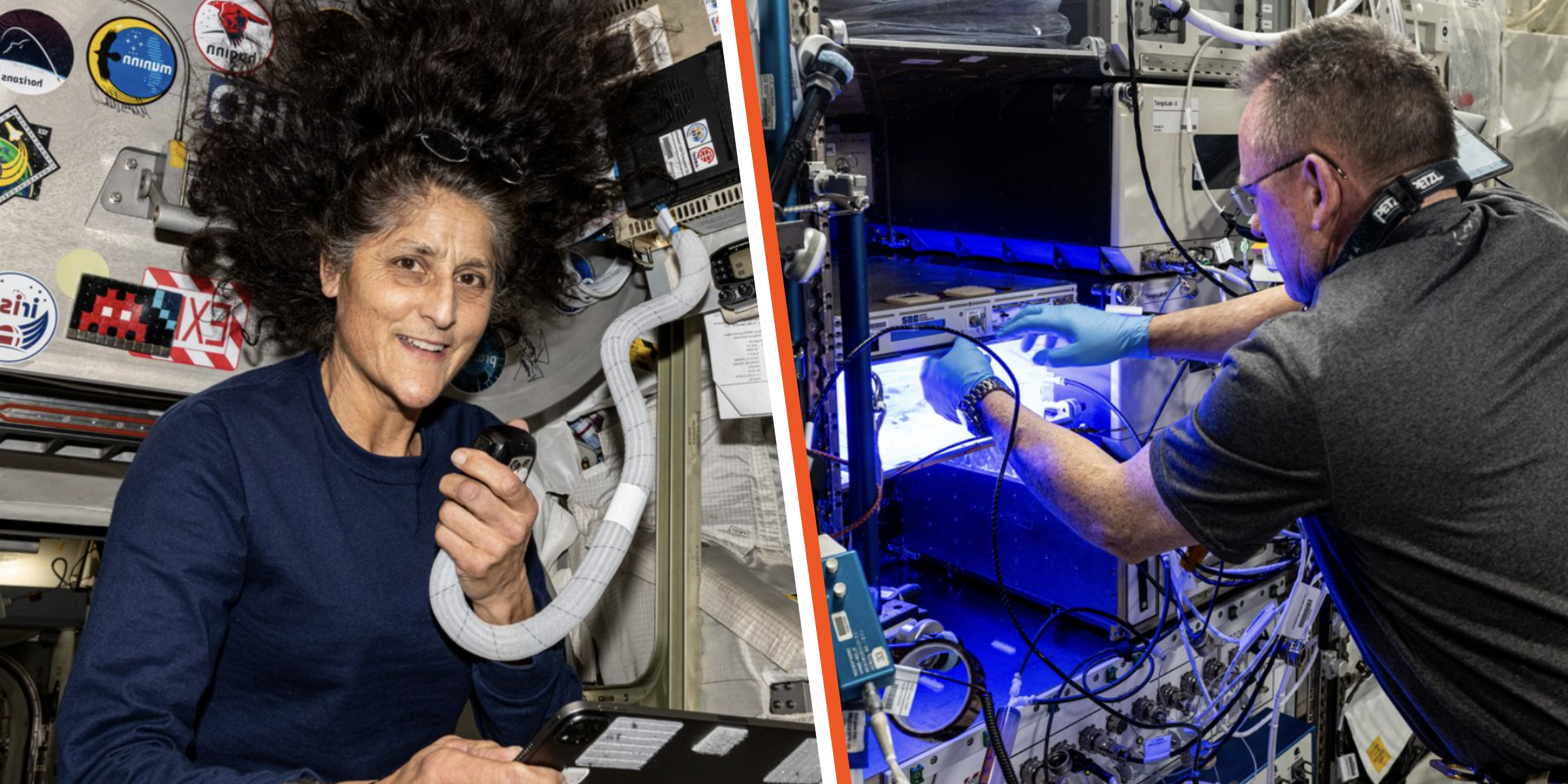 Suni Williams | Butch Wilmore | Quelle: X/NASA