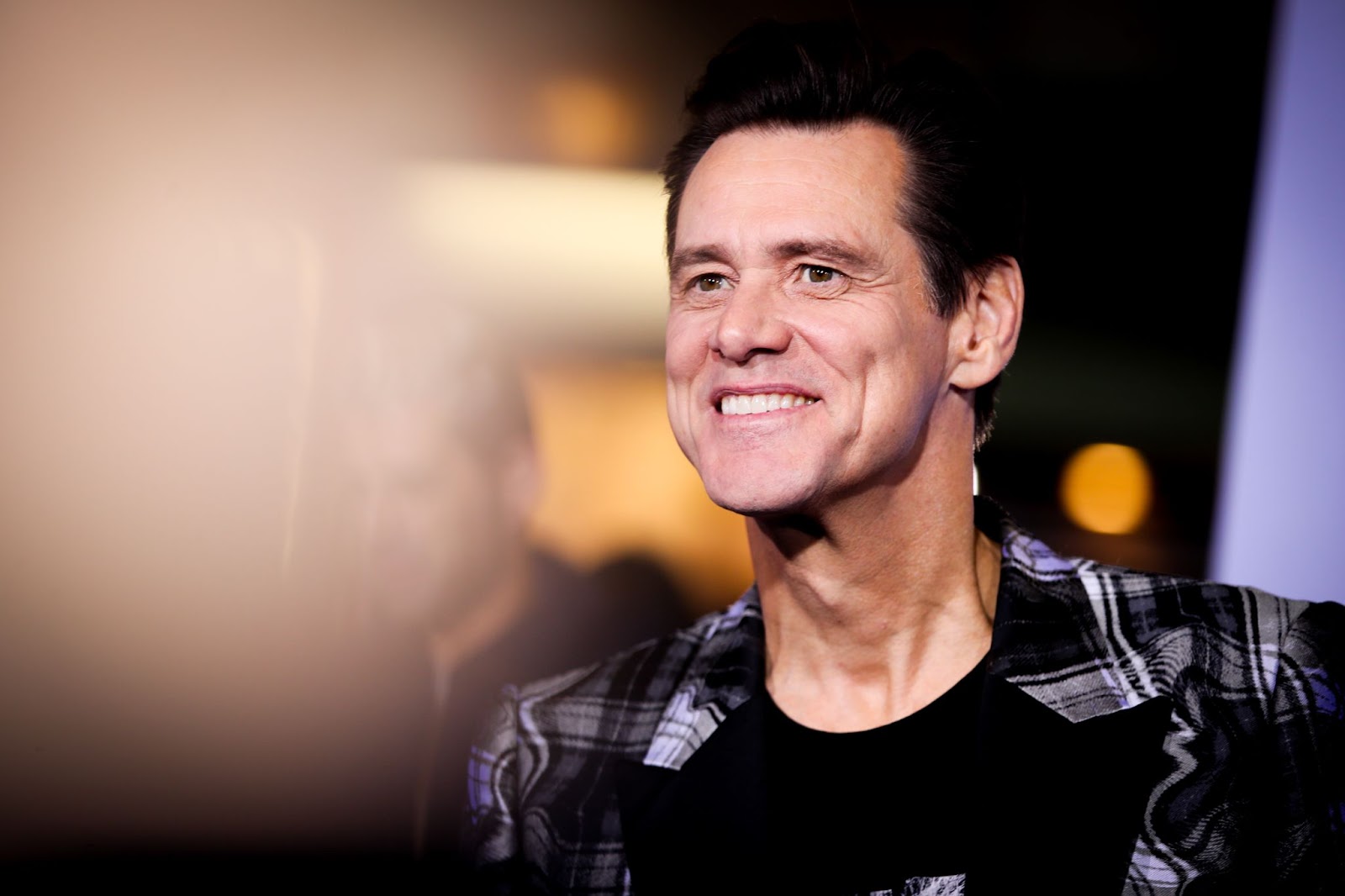 Jim Carrey bei der Sondervorführung von "Sonic The Hedgehog" am 12. Februar 2020 in Westwood, Kalifornien. | Quelle: Getty Images