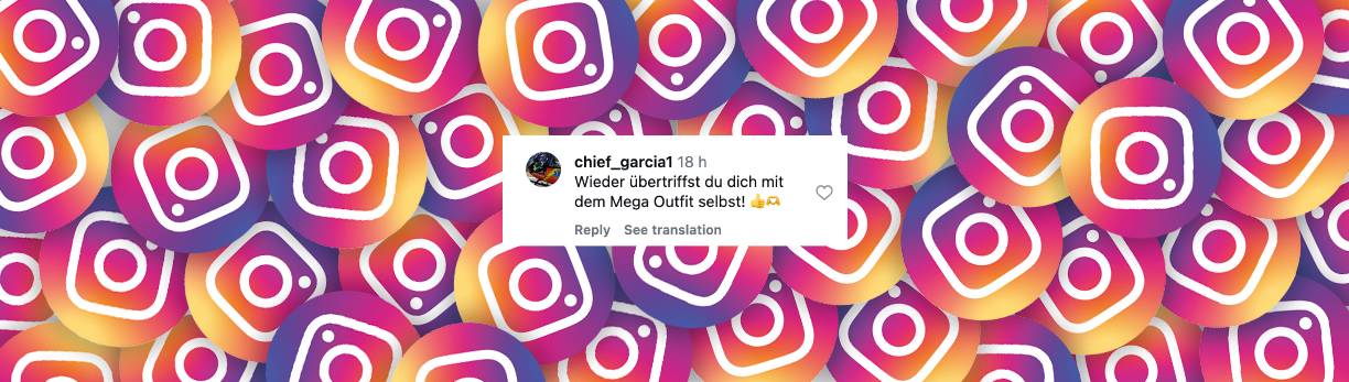 Nutzer-Kommentar | Quelle: Instagram/cathyhummels