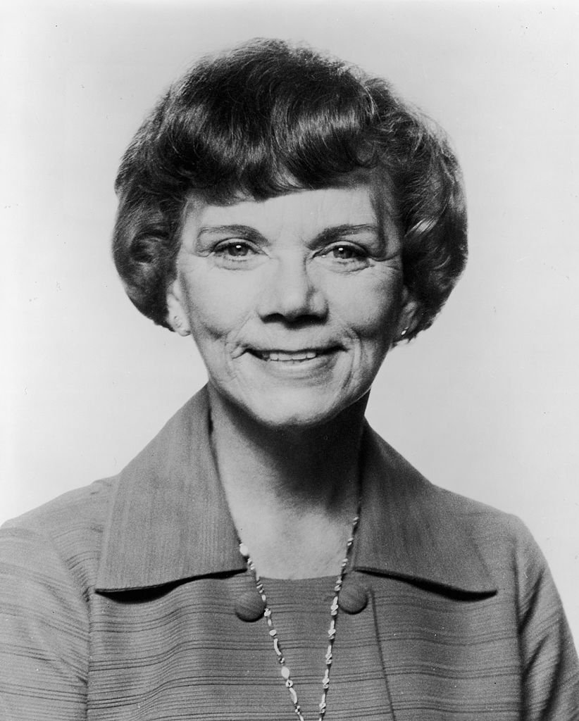 Ellen Corby (1911 - 1999), am besten bekannt als Oma Walton in der TV-Serie "Die Waltons", März 1975. | Quelle: Getty Images