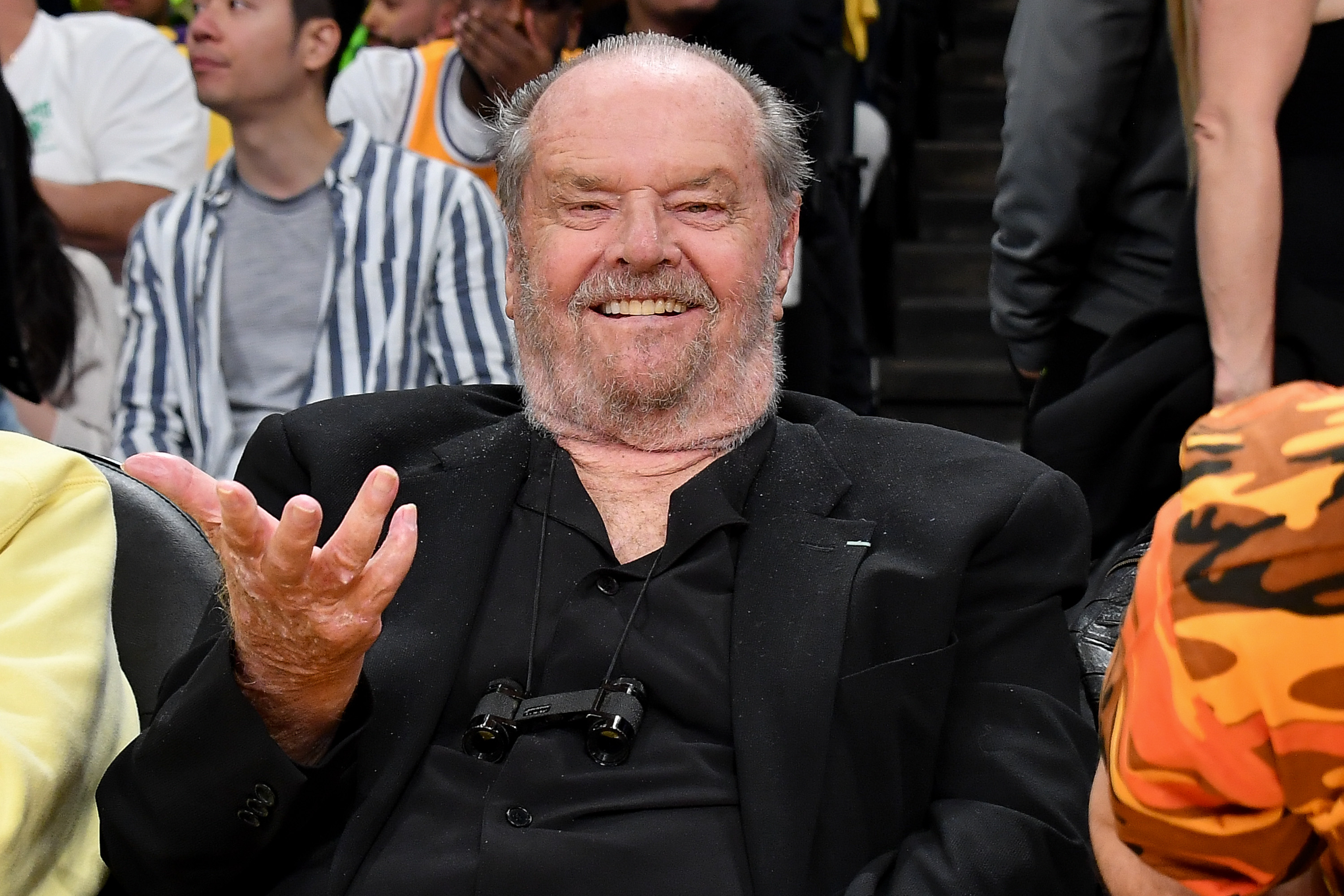 Jack Nicholson bei einem Basketballspiel am 8. Mai 2023 in Los Angeles, Kalifornien | Quelle: Getty Images