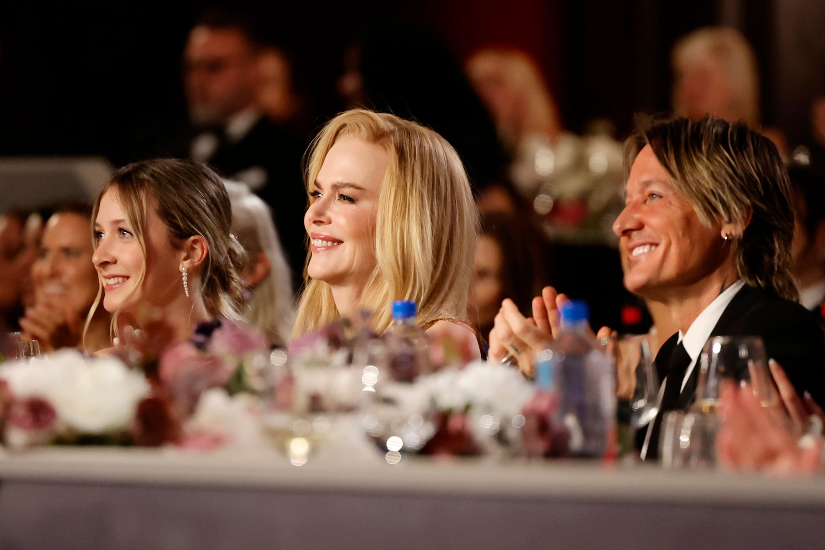 Faith Margaret Kidman Urban, Nicole Kidman und Keith Urban besuchen den 49th Annual AFI Life Achievement Award Honoring Nicole Kidman im Dolby Theatre in Hollywood, Kalifornien, am 27. April 2024 | Quelle: Getty Images