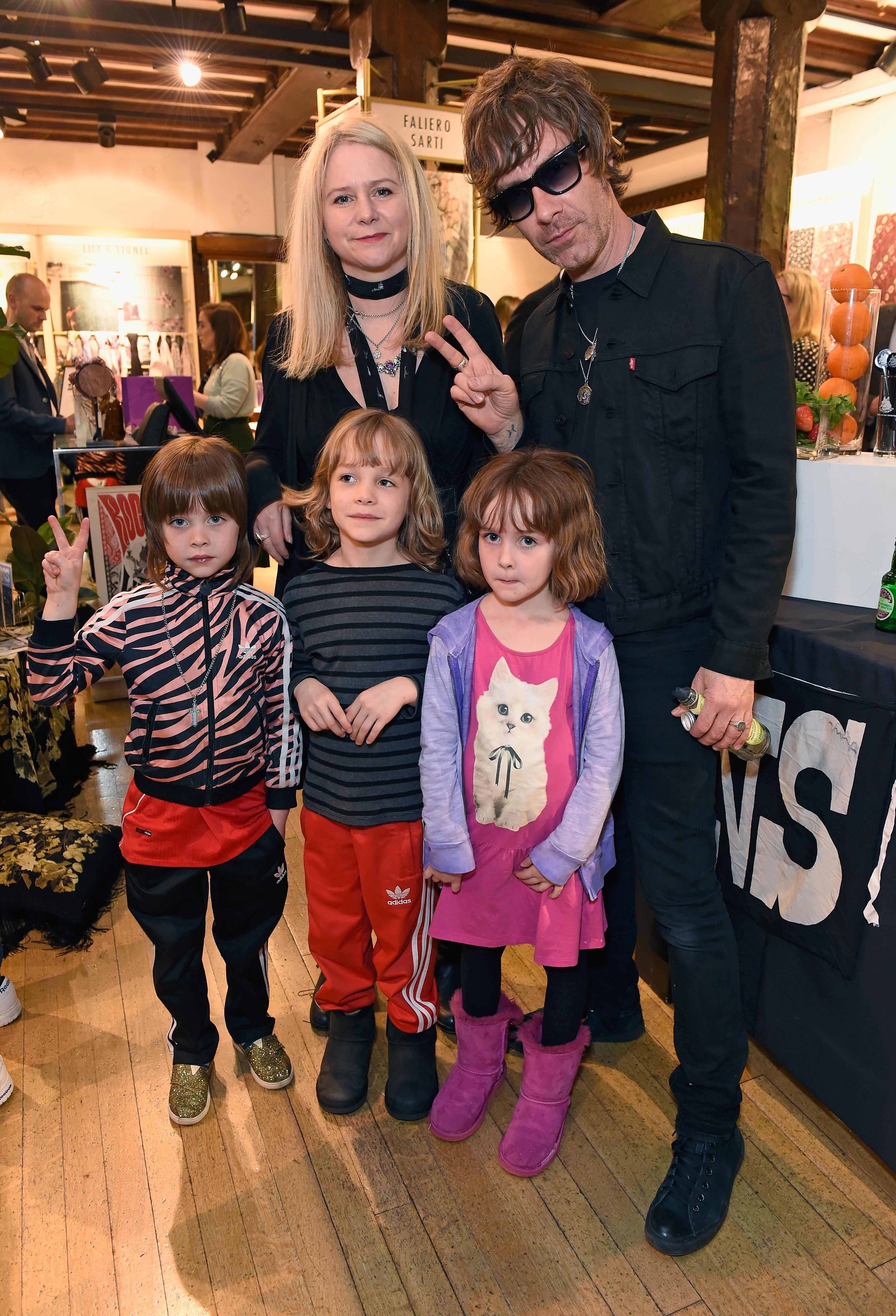 Lee Starkey, Jay, Smokey, Jackamo und Ruby Tiger Mehler bei der Veranstaltung Rockins Happening am 1. Juni 2016 in London, England | Quelle: Getty Images