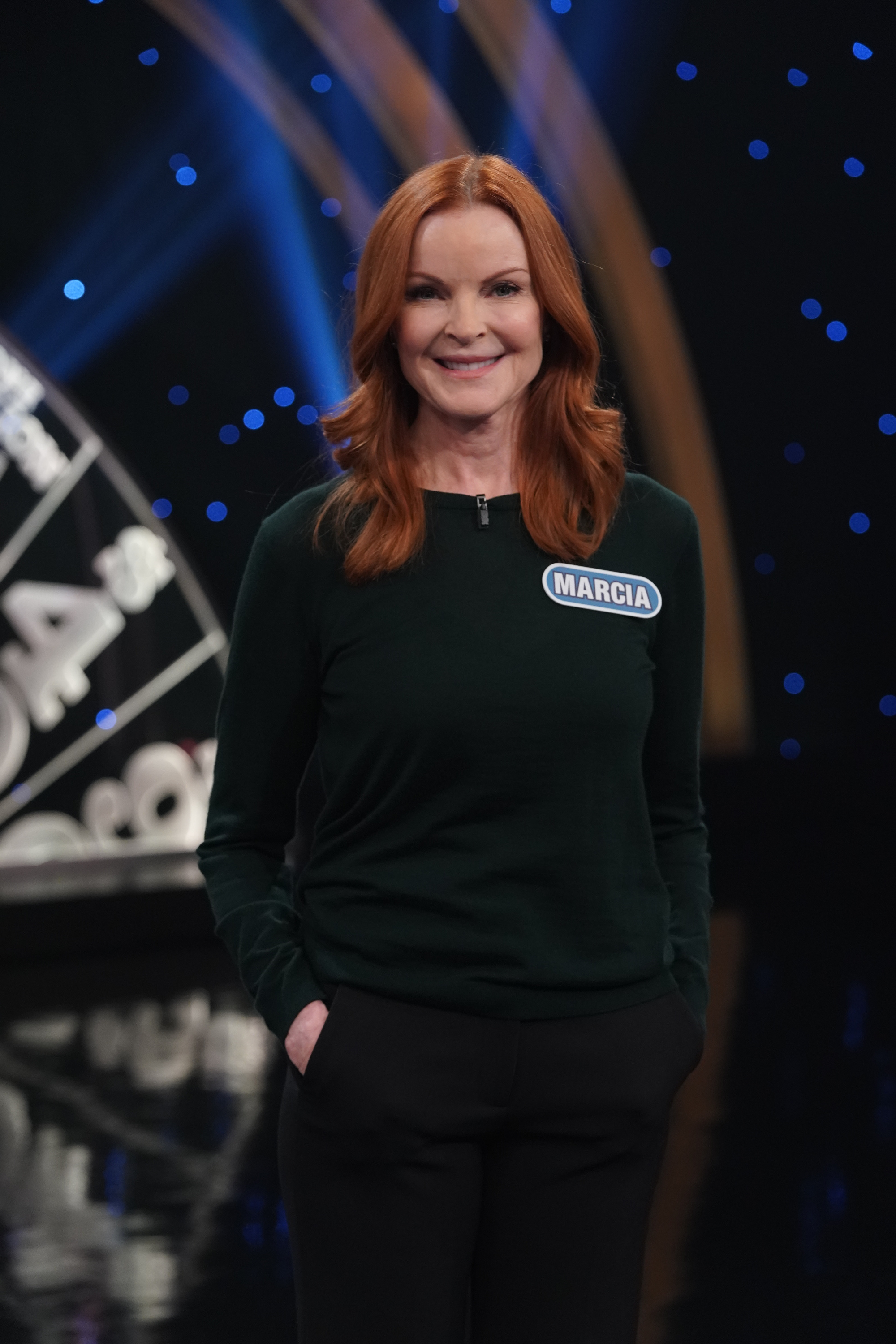 Marcia Cross bei "Celebrity Wheel of Fortune" am 30. Dezember 2021. | Quelle: Getty Images