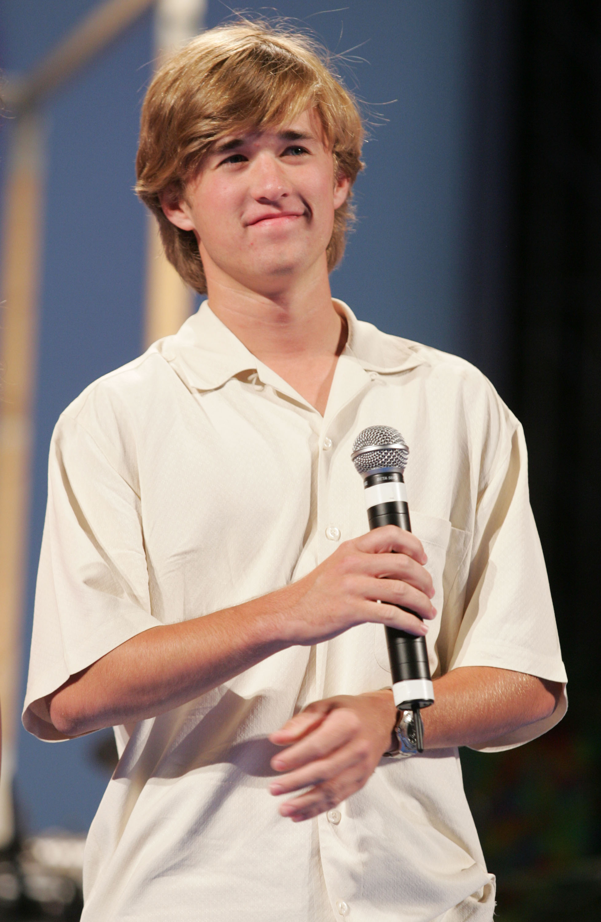 Haley Osment 2005 Giffoni International Children's Film Festival - Haley Joel Osment Tribute in der Alberto Forbi Arena am 17. Juli 2005 in Giffoni, Italien. | Quelle: Getty Images