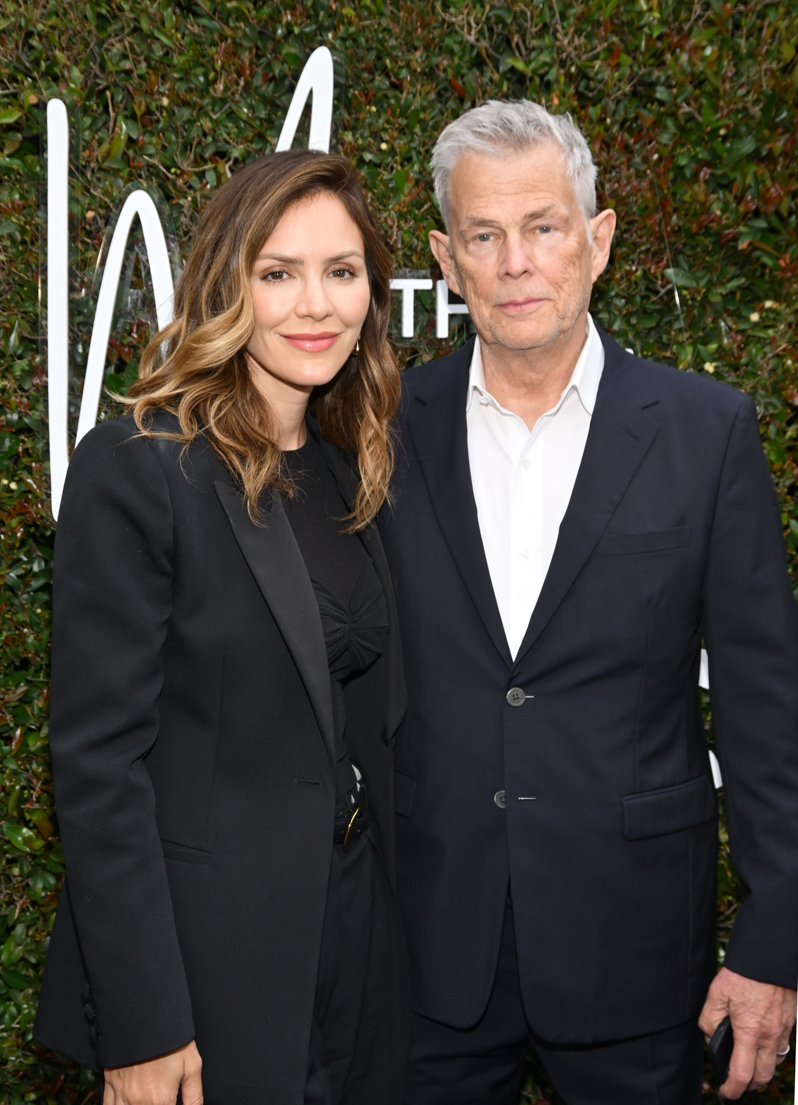 Katharine McPhee Foster und David Foster bei der Alzheimer's Association Magic of Music Gala am 4. Mai 2025 in Los Angeles, Kalifornien. | Quelle: Getty Images