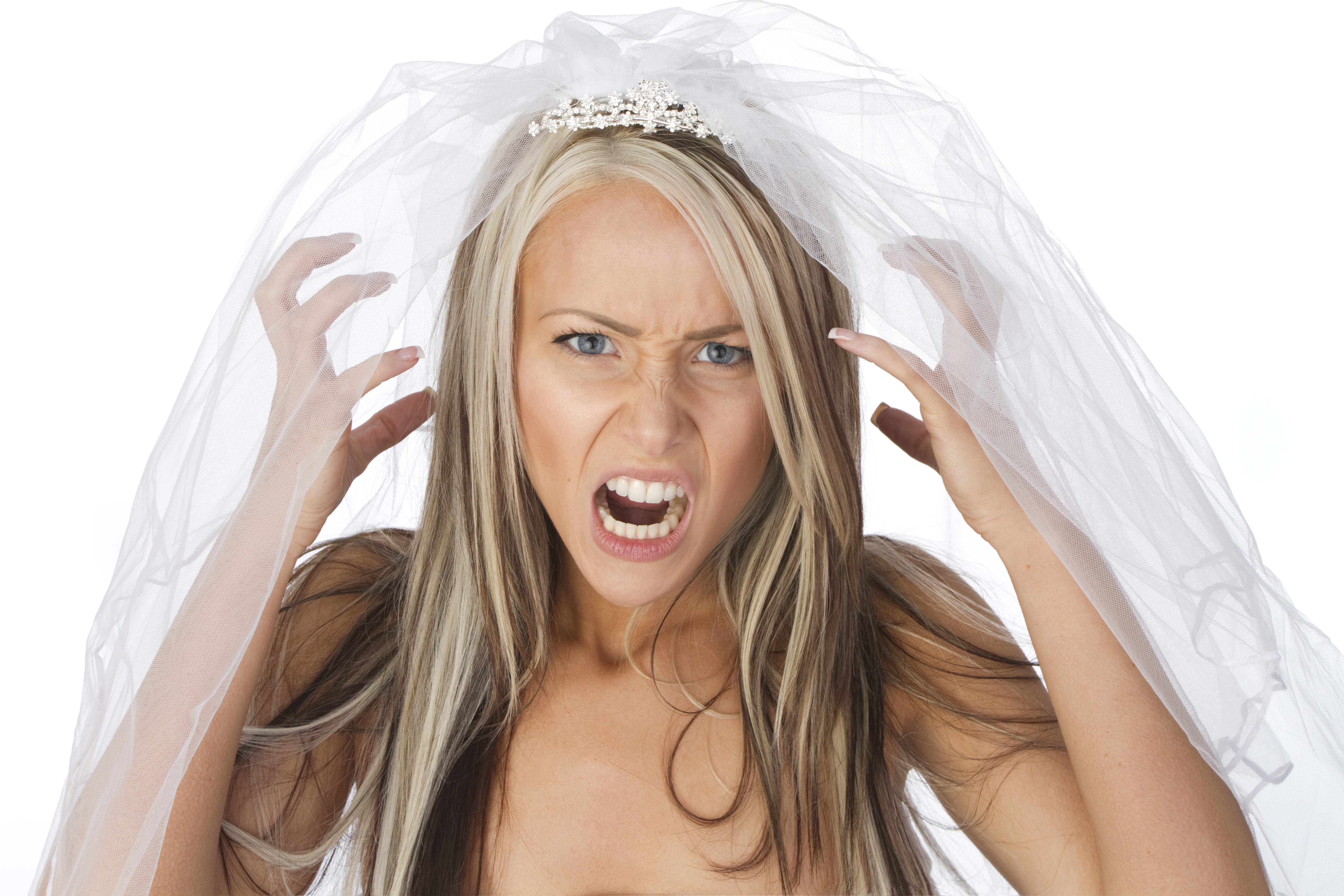 Eine wütende Braut | Quelle: Getty Images