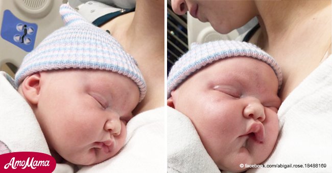 Ein Baby stirbt acht Tage nach der Geburt wegen eines Kusses, der zur Lungen- und Gehirninfektion führte
