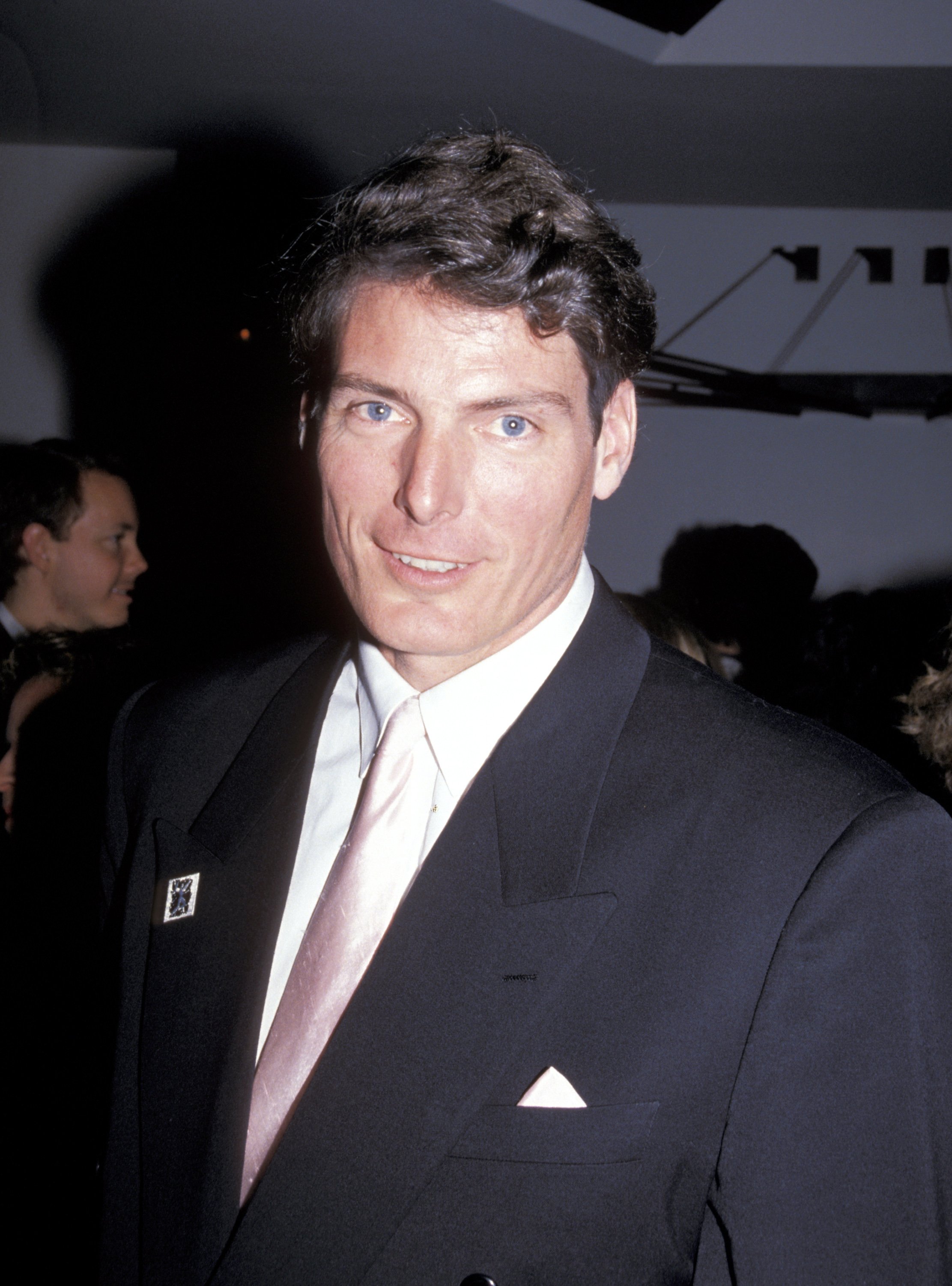 Christopher Reeve während der 63. Oscar-Verleihung - After-Party im Maple Drive Restaurant im Jahr 1991. | Quelle: Getty Images