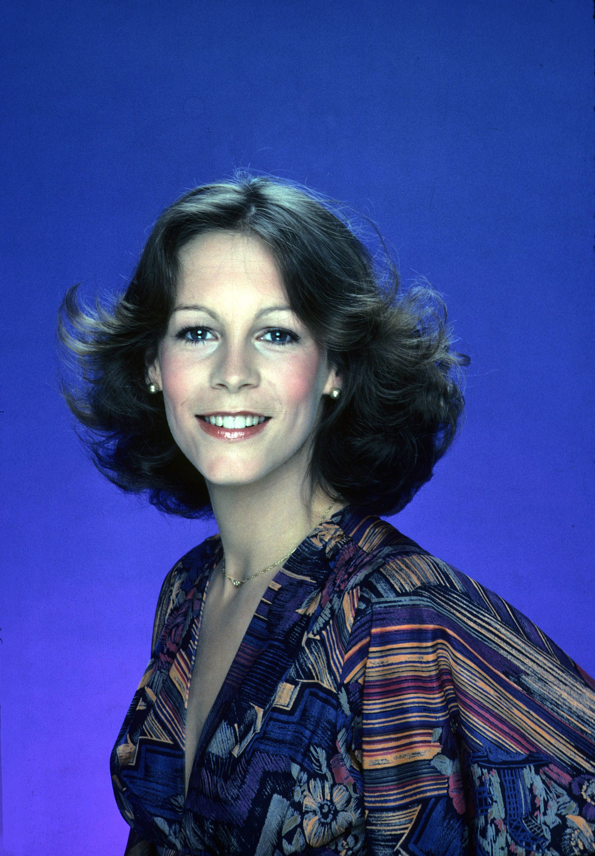 Jamie Lee Curtis Porträt, aufgenommen am 11. Mai 1977. | Quelle: Getty Images