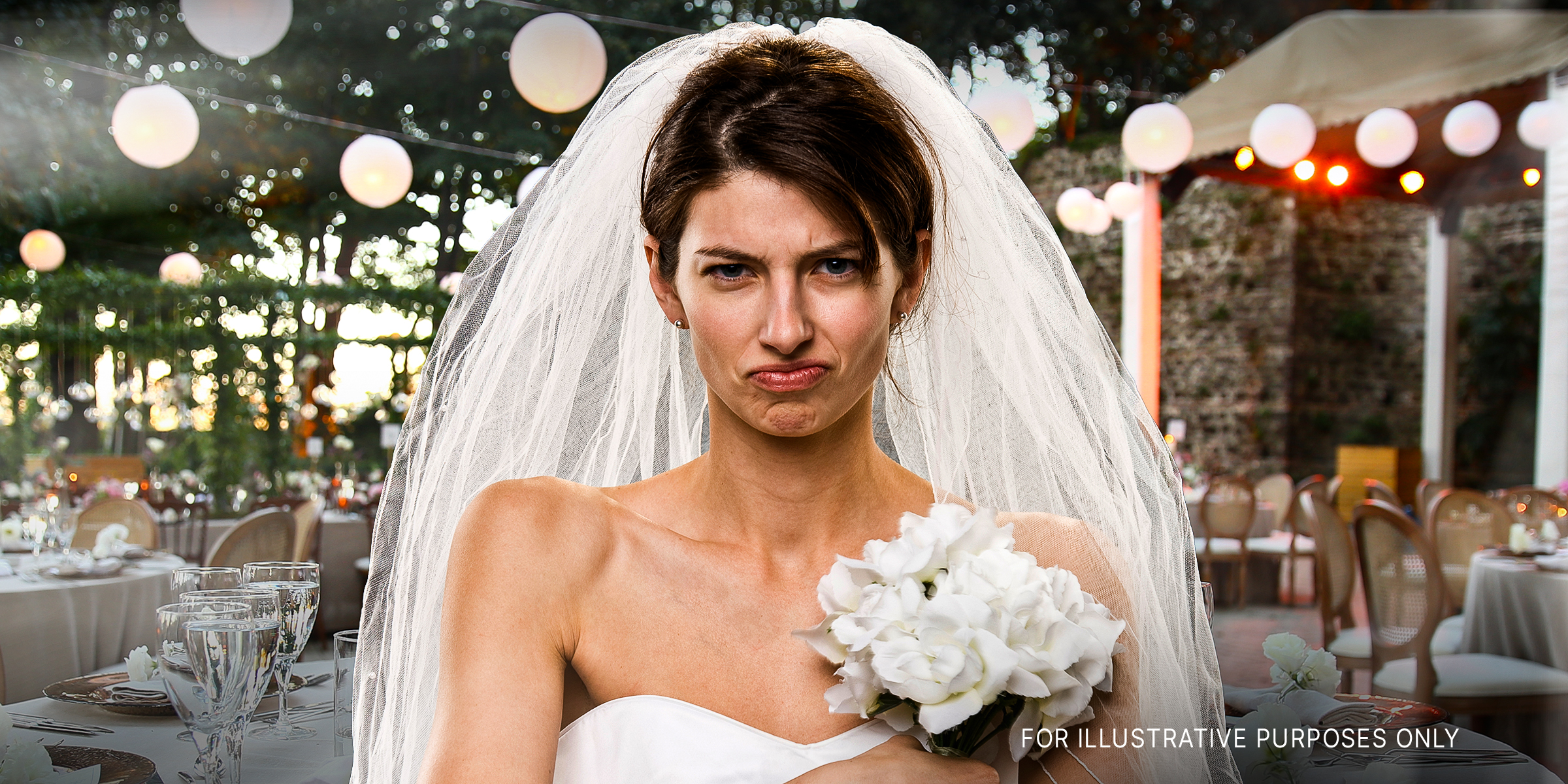 Eine verärgerte Braut | Quelle: Shutterstock