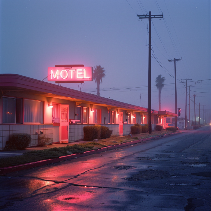 Ein Motel | Quelle: Midjourney