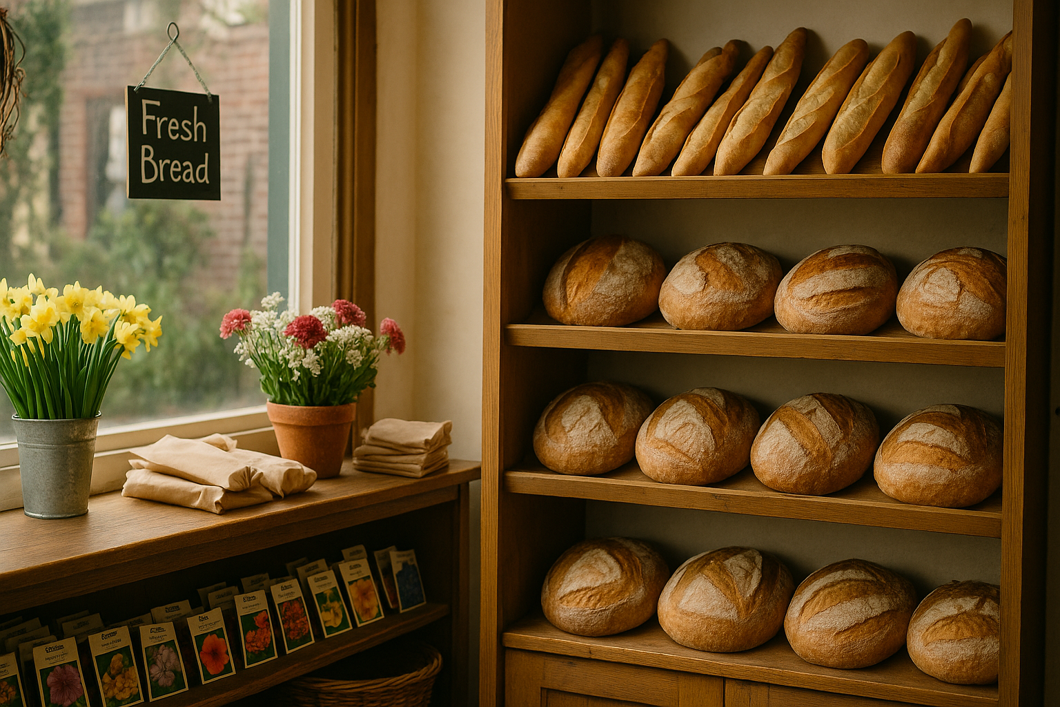 Ein Brotladen | Quelle: Sora