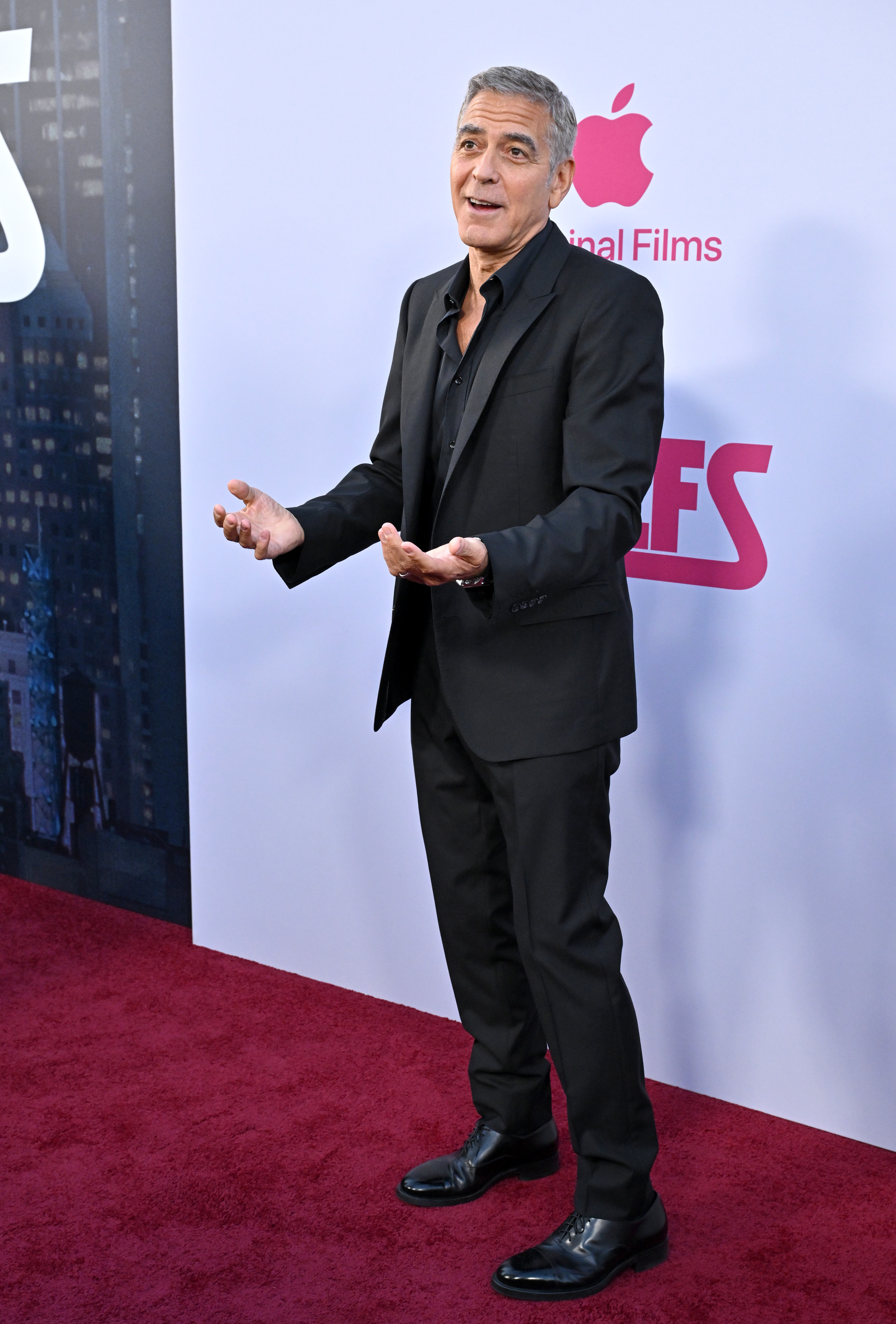 George Clooney bei der Los Angeles-Premiere von "Wolfs" in Hollywood, Kalifornien am 18. September 2024 | Quelle: Getty Images