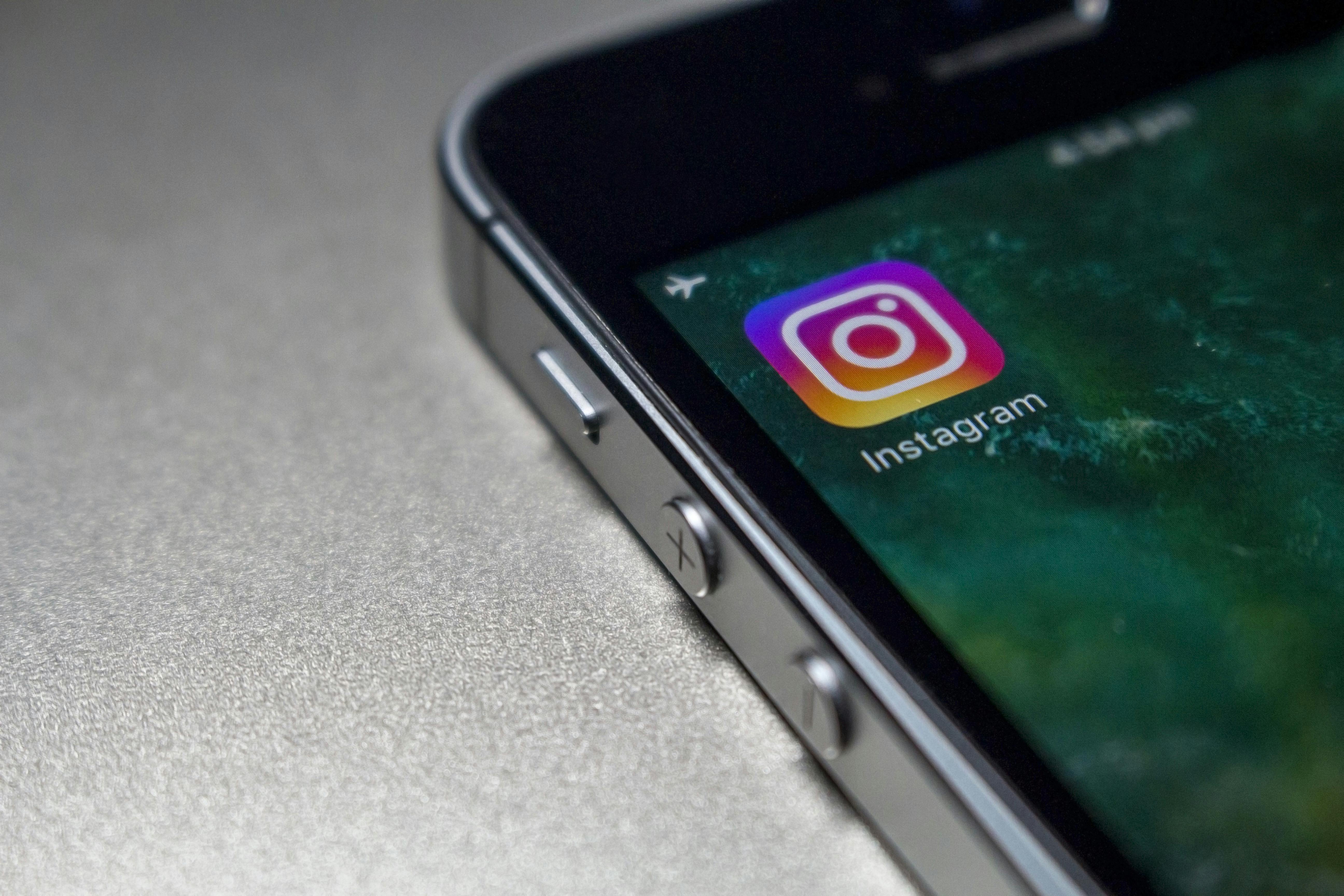 Die Instagram-App auf einem Telefon | Quelle: Pexels