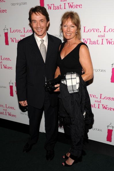 Martin Short mit seiner Frau Nancy Dolman am 1. Oktober 2009 in New York City | Foto: Getty Images