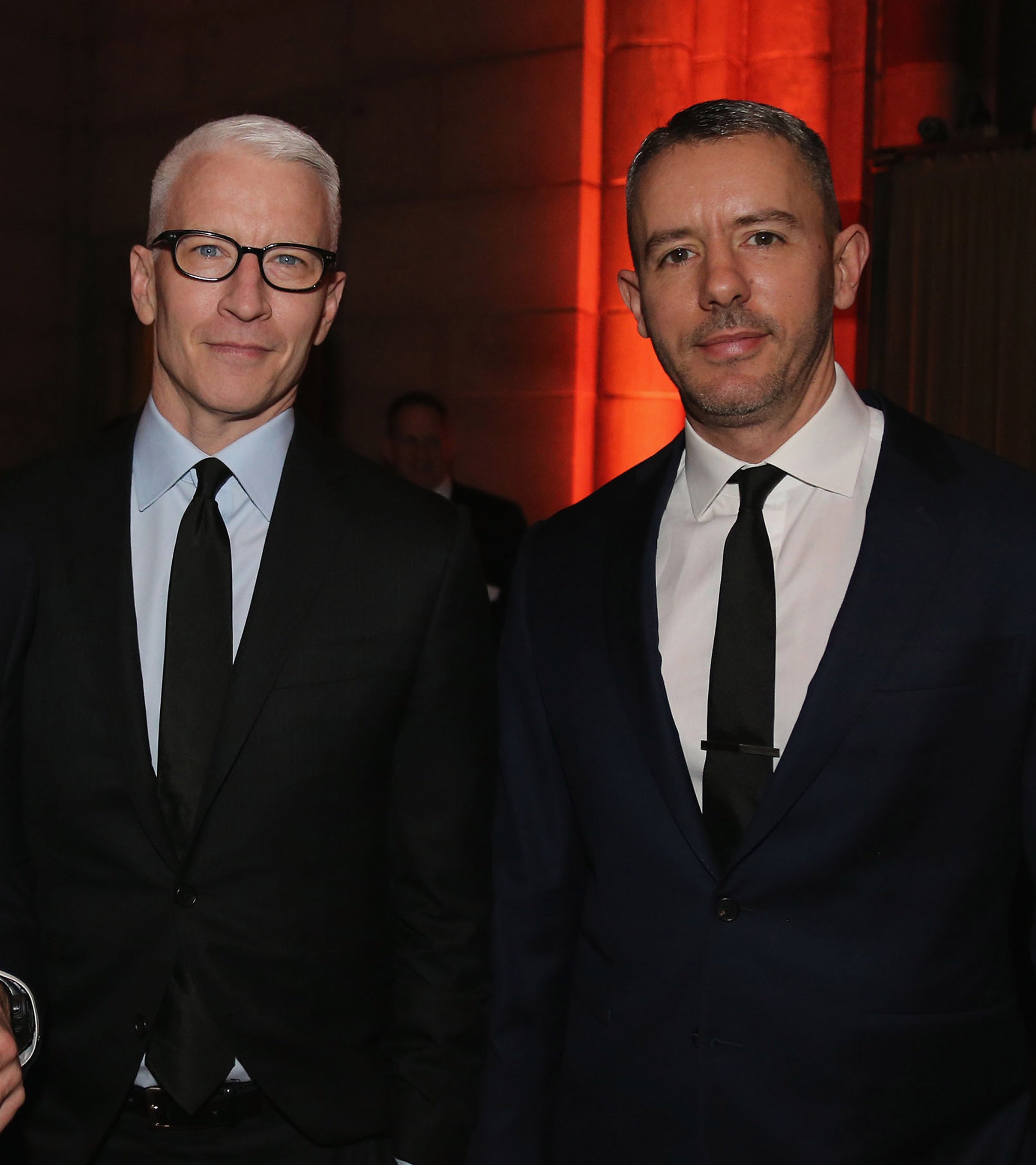 Anderson Cooper und Benjamin Maisani bei der Windward School Benefizveranstaltung am 10. März 2018 in New York City. | Quelle: Getty Images