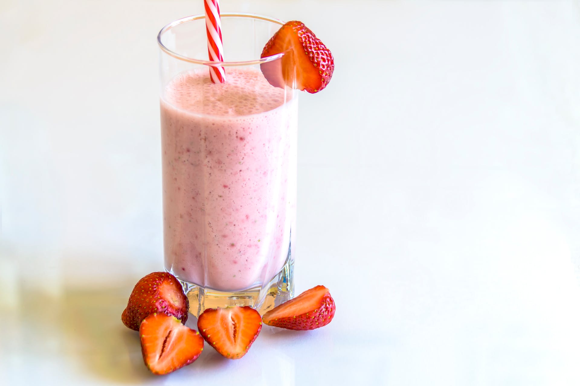 Erdbeer-Milchshake | Quelle: Pexels