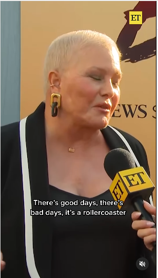 Ein Screenshot von Nicole Eggert aus einem Interview, das am 27. August 2024 während der "After Baywatch: Moment in The Sun" Premiere gepostet wurde | Quelle: Instagram/entertainmenttonight