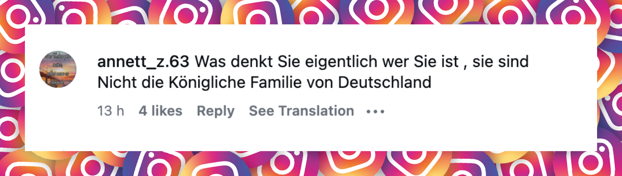 Nutzer-Kommentar | Quelle: Instagram/https://www.instagram.com/reels/DYRfrmmsyhC/