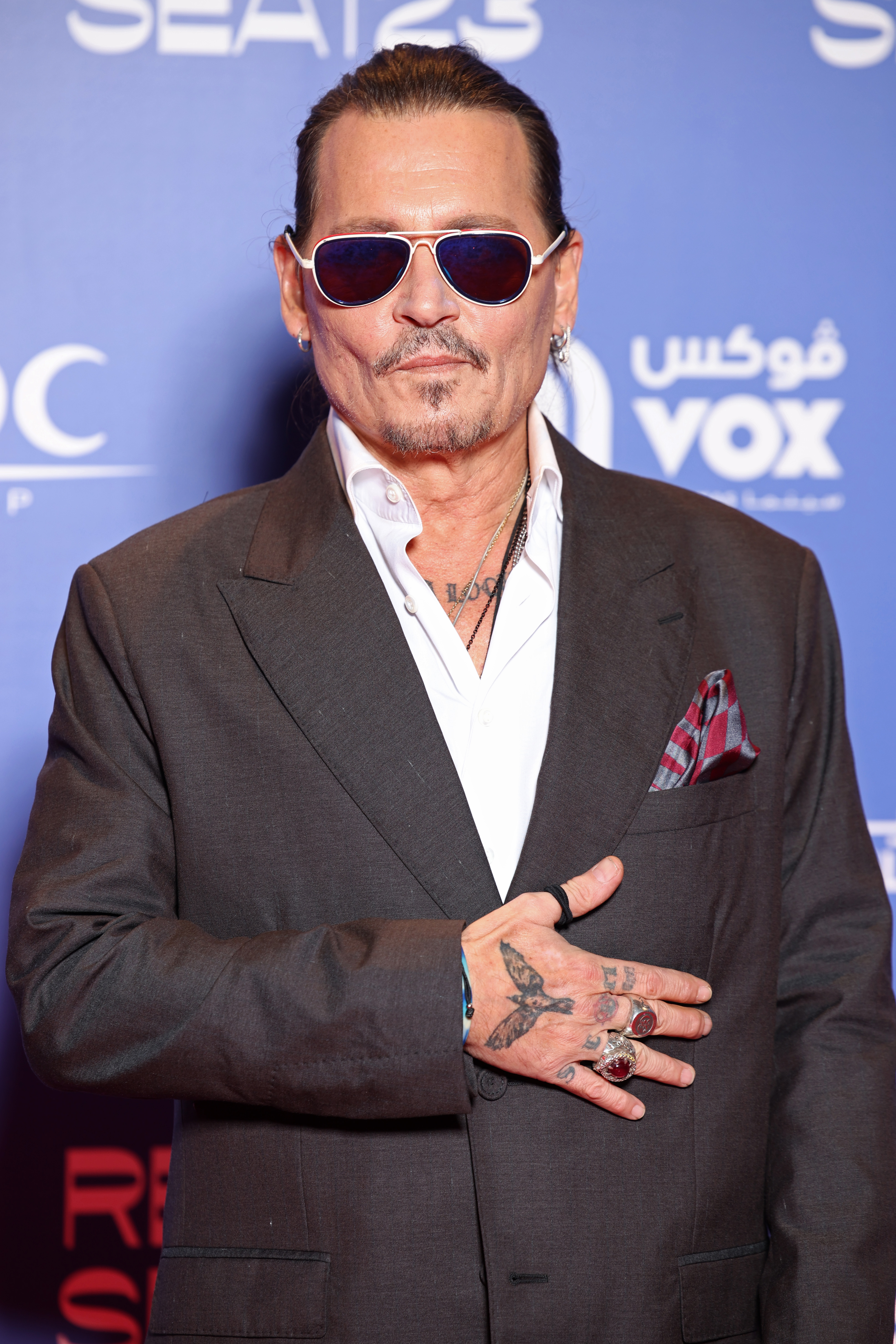 Johnny Depp auf dem Red Sea International Film Festival in Jeddah, Saudi-Arabien am 1. Dezember 2023 | Quelle: Getty Images