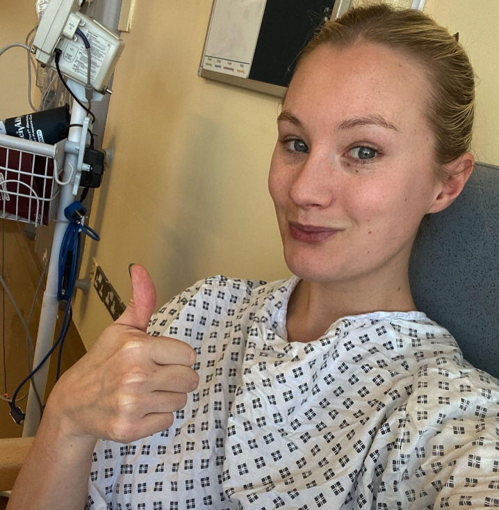 Sarah Lee, gesehen in einem Beitrag vom 15. Januar 2022 | Quelle: X/sarahkatelee