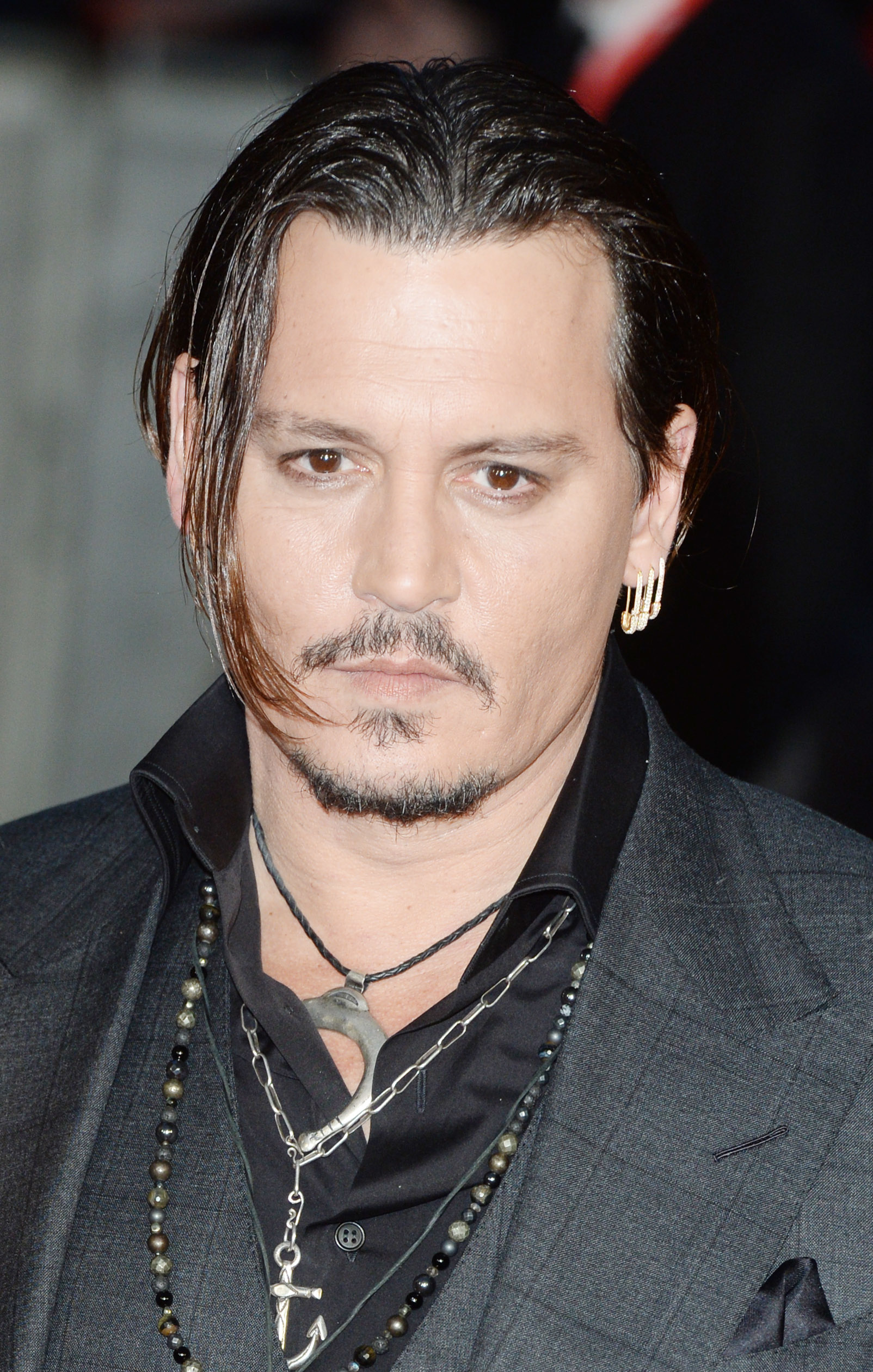 Johnny Depp besucht die Premiere von "Black Mass" am 11. Oktober 2015 | Quelle: Getty Images