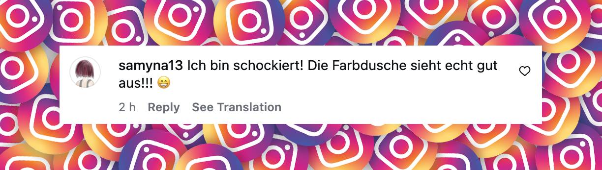 Nutzer kommentieren Barbaras Look | Quelle: Instagram