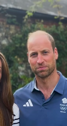 Prinz William in einem Glückwunschvideo für das Team Großbritannien (GB), das an den Olympischen Spielen in Paris teilnahm, gepostet am 11. August 2024 | Quelle: Instagram/princeandprincessofwales