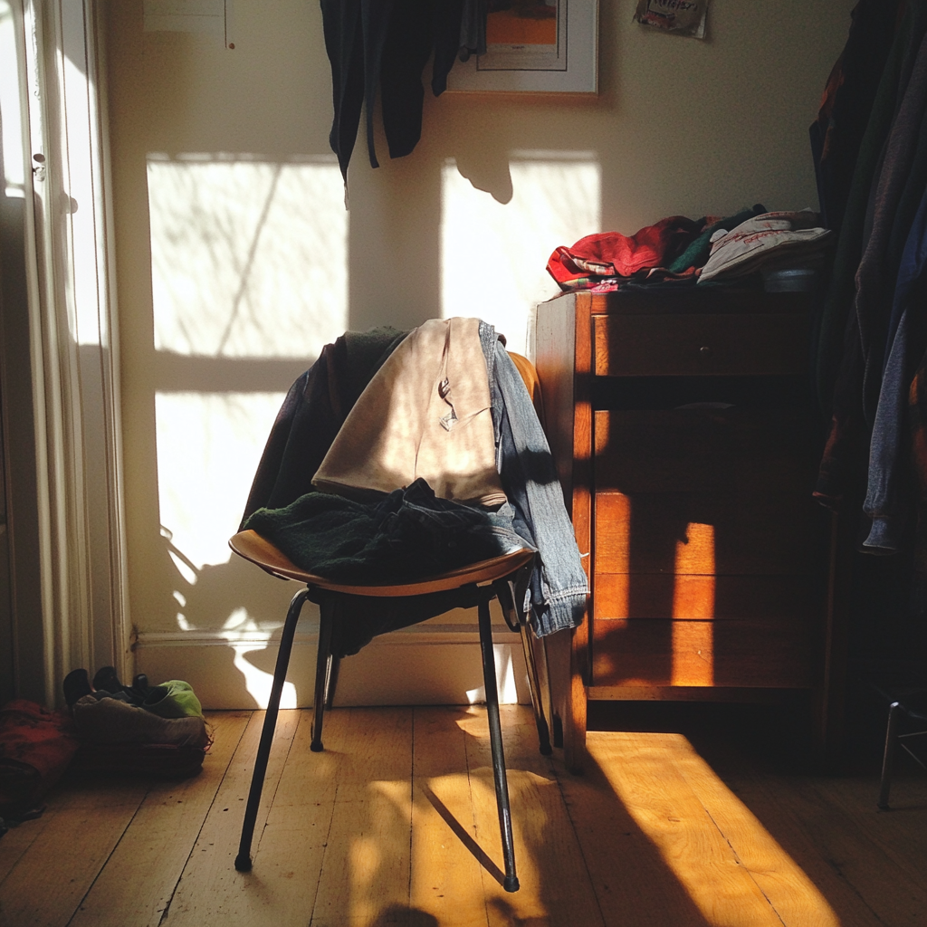Ein unordentliches Zimmer | Quelle: Midjourney