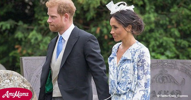 Meghan Markle zog auf der Hochzeit von Prinzessin Dianas Nichte alle Blicke auf sich