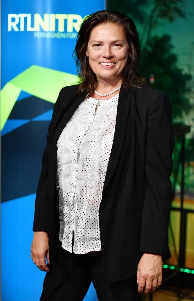 Stefanie Tücking bei der Präsentation des RTL-Nitro-Programms in der PanAm Lounge in Berlin, Deutschland, am 14. Juli 2016 | Quelle: Getty Images