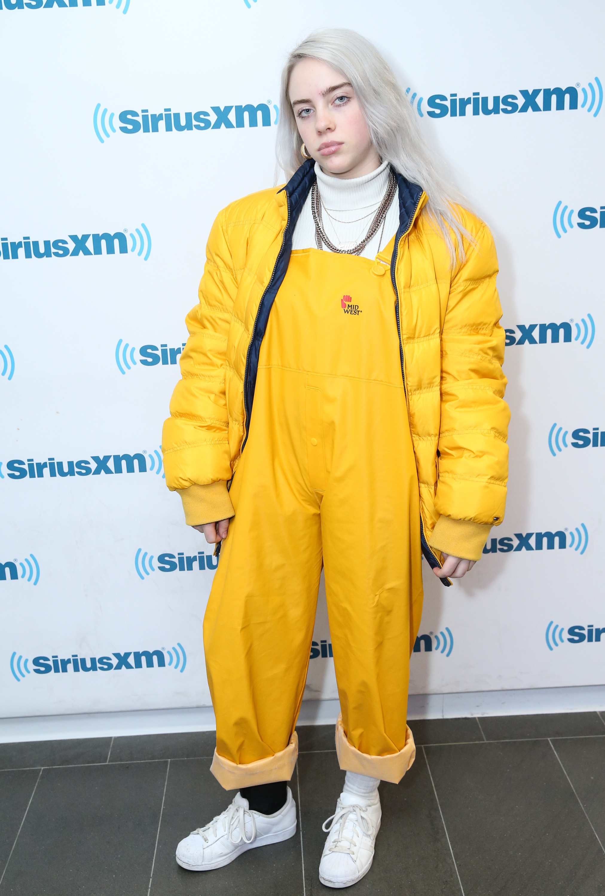 Billie Eilish zu Besuch in den SiriusXM Studios in New York City, am 11. Januar 2017. | Quelle: Getty Images