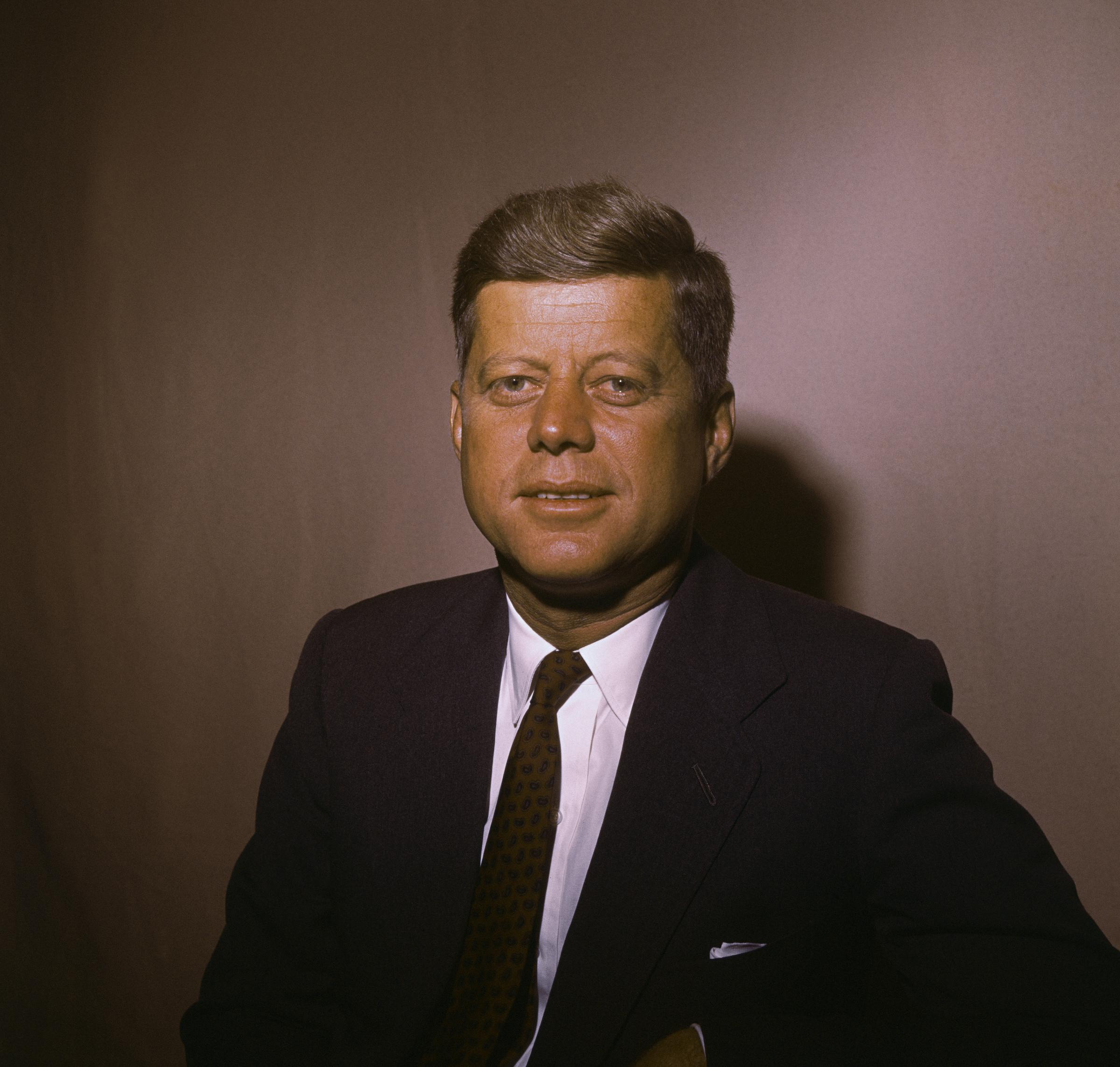 John F. Kennedy um 1960. | Quelle: Getty Images