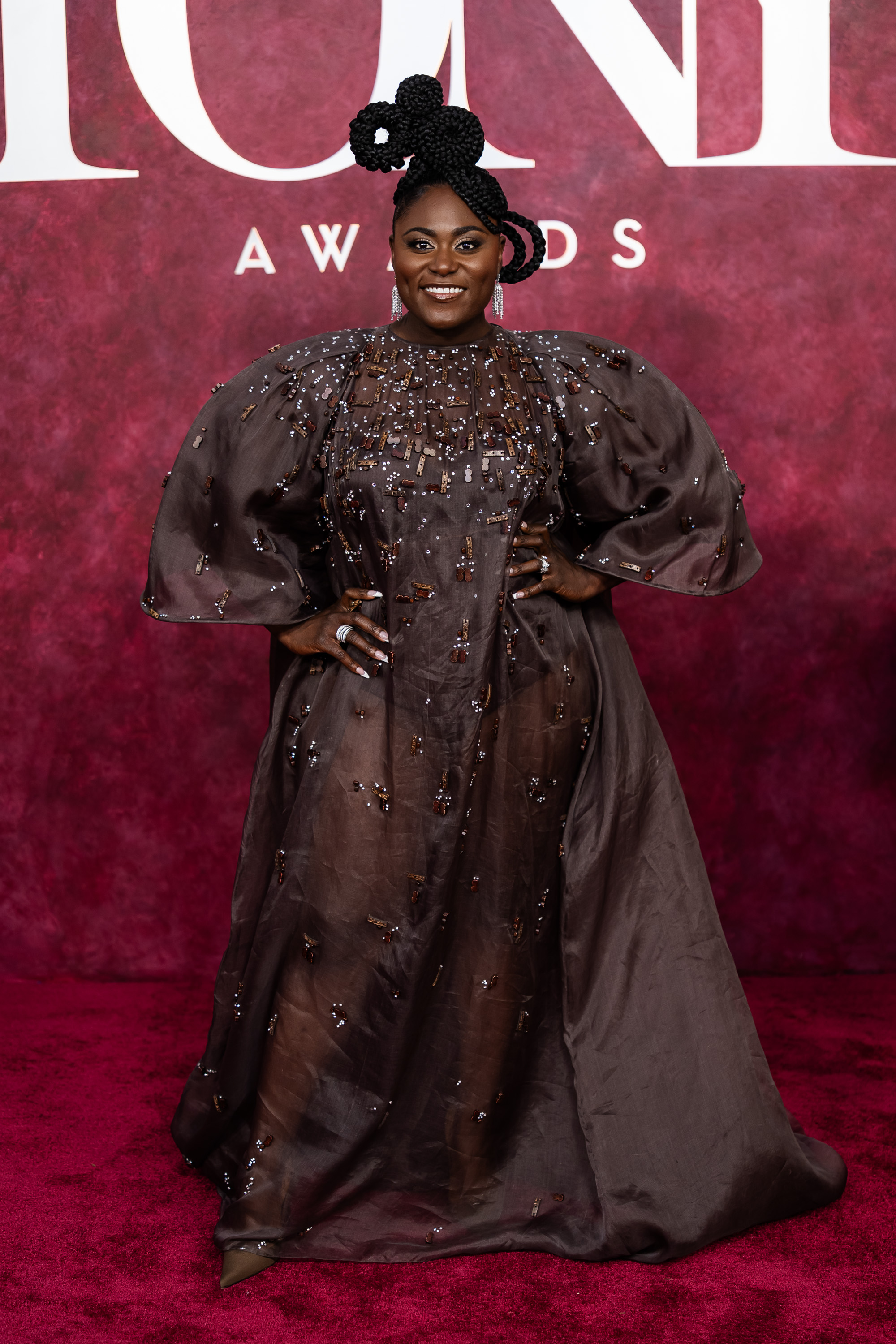 Danielle Brooks posiert auf dem roten Teppich bei den 78th Annual Tony Awards am 8. Juni 2025 in New York City. | Quelle: Getty Images