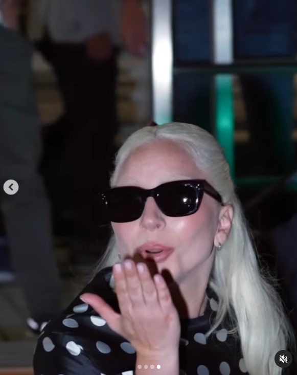 Lady Gaga während der 81. Internationalen Filmfestspiele von Venedig am 2. September 2024 in Venedig, Italien | Quelle: Instagram/entertainmenttonight