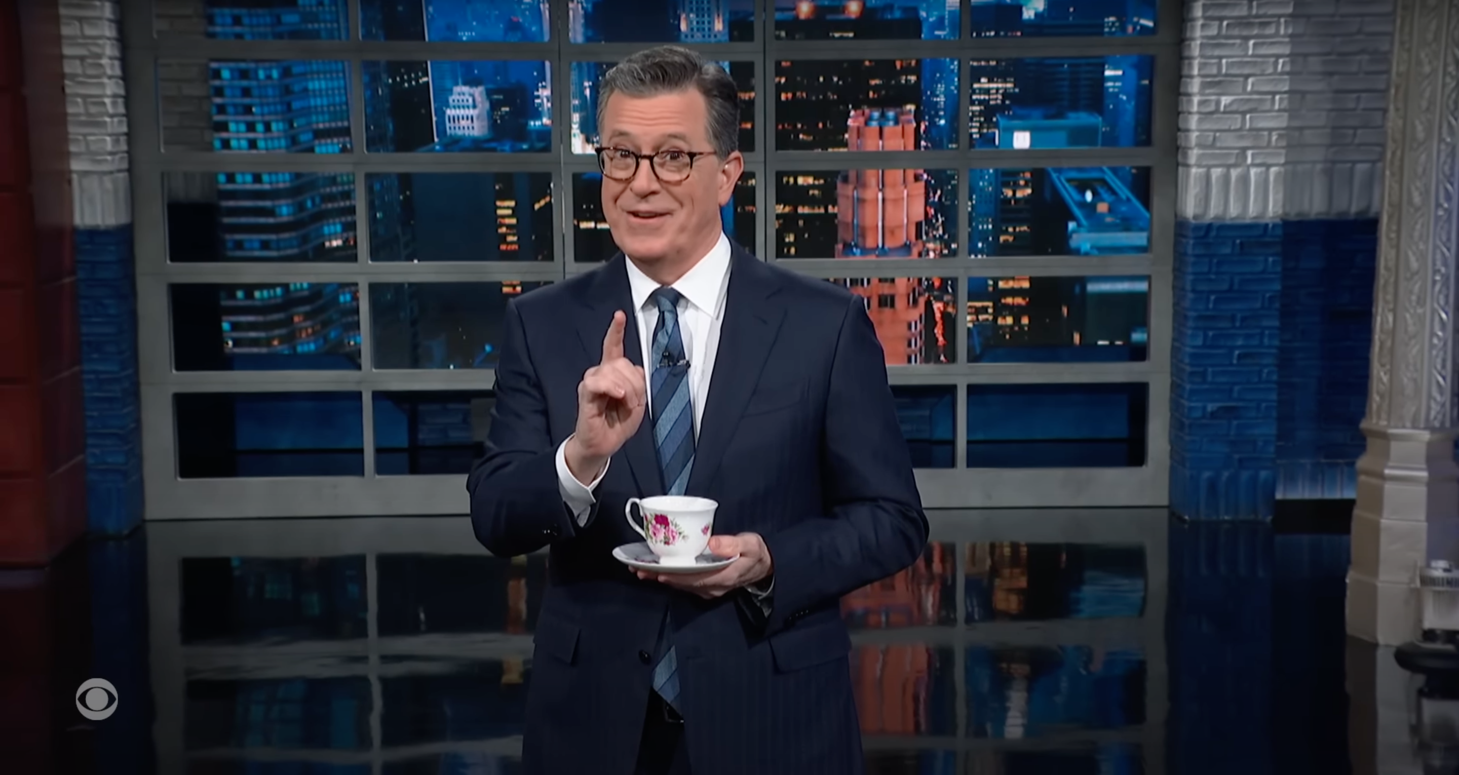 Stephen Colbert in "The Late Show with Stephen Colbert", 2024 | Quelle: Youtube/@ColbertLateShow