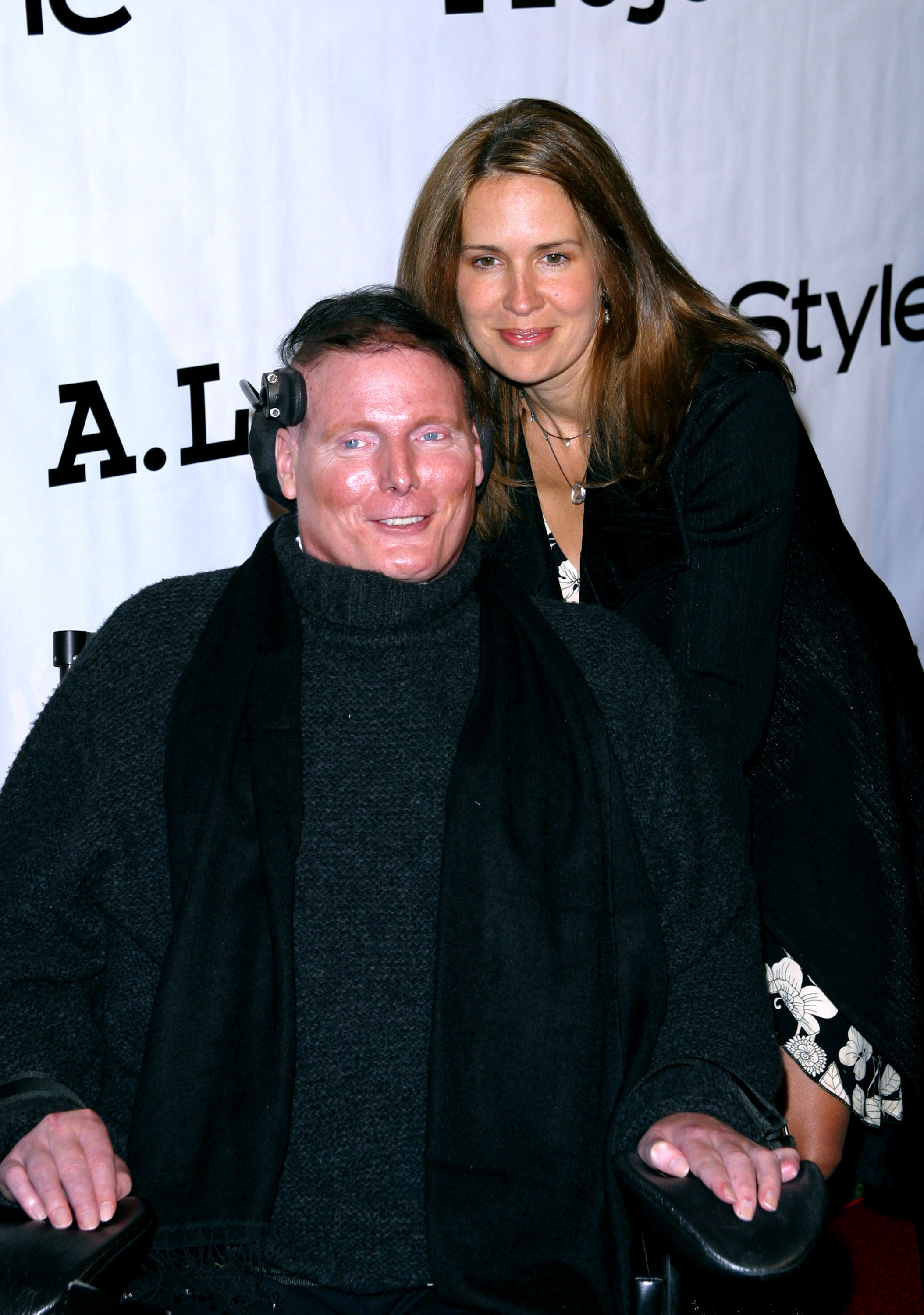 Christopher Reeve &amp; Dana Reeve während der Project A.L.S. 5th Annual New York City Gala "Tomorrow is Tonight" Benefit im Roseland in New York City, New York | Quelle: Getty Images