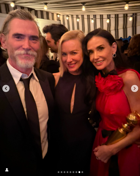 Billy Crudup, Naomi Watts und Demi Moore | Quelle: Instagram/demimoore