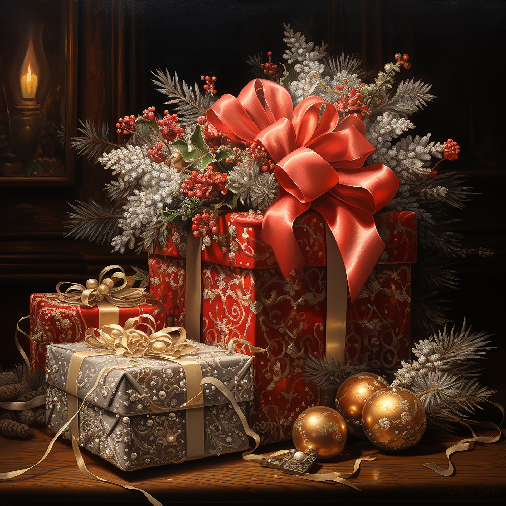 Ordentlich verpackte Geschenkboxen | Quelle: Pixababy