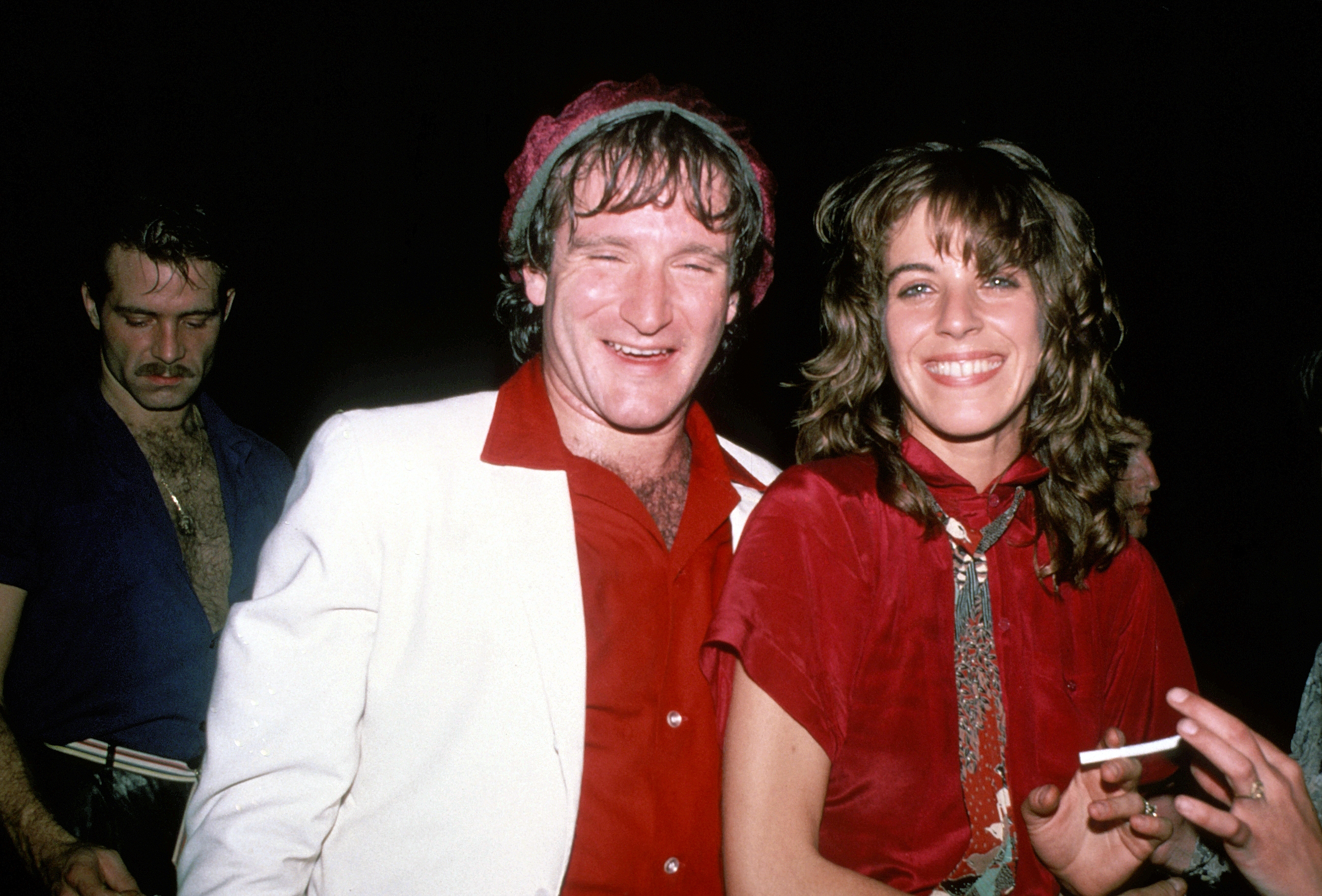 Robin Williams und seine Frau Valerie Velardi im Jahr 1979 in New York | Quelle: Getty Images