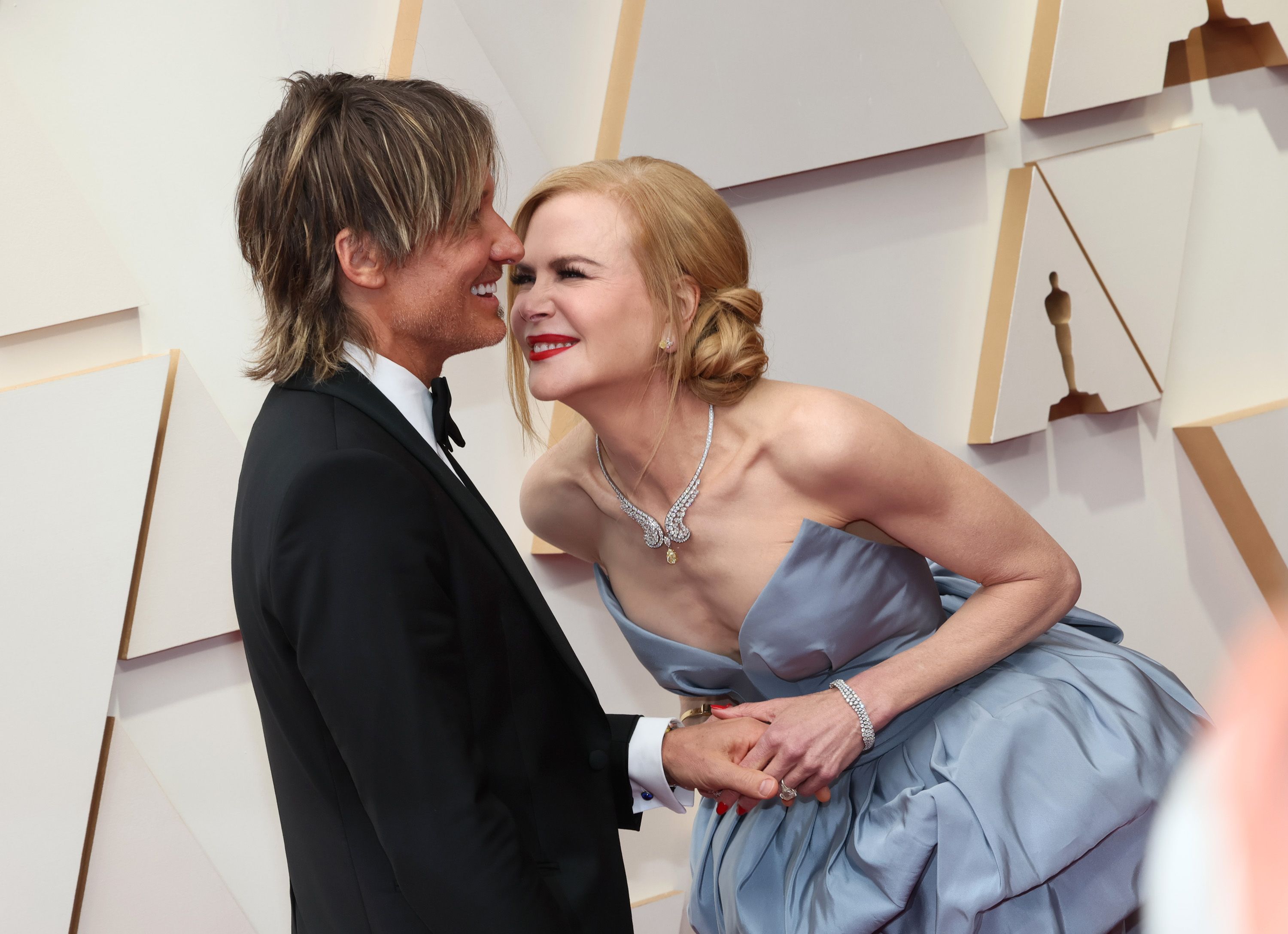 Keith Urban und Nicole Kidman während der 94th Annual Academy Awards im Hollywood and Highland am 27. März 2022 in Hollywood, Kalifornien. | Quelle: Getty Images