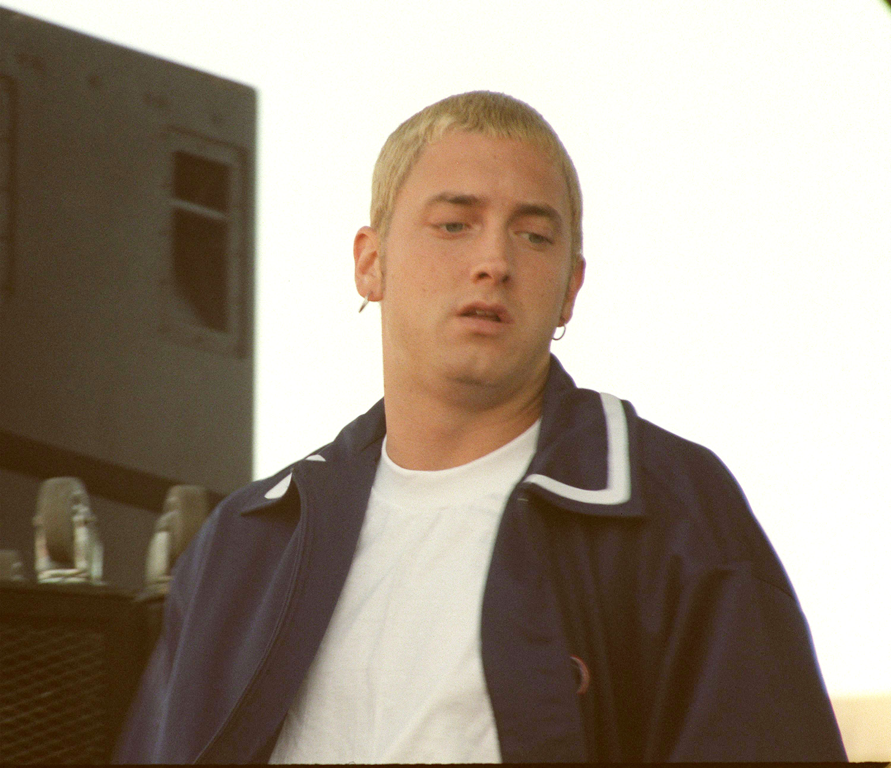Eminem bei einer Show in Oakland, Kalifornien am 3. Juli 1999 | Quelle: Getty Images