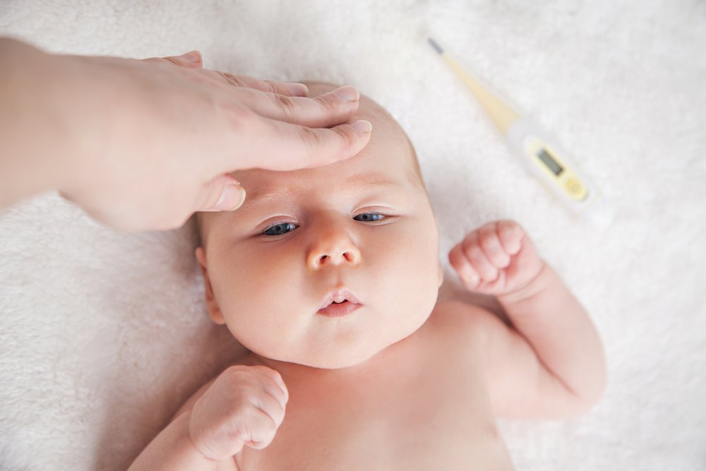 Ein krankes Baby. | Quelle: Shutterstock