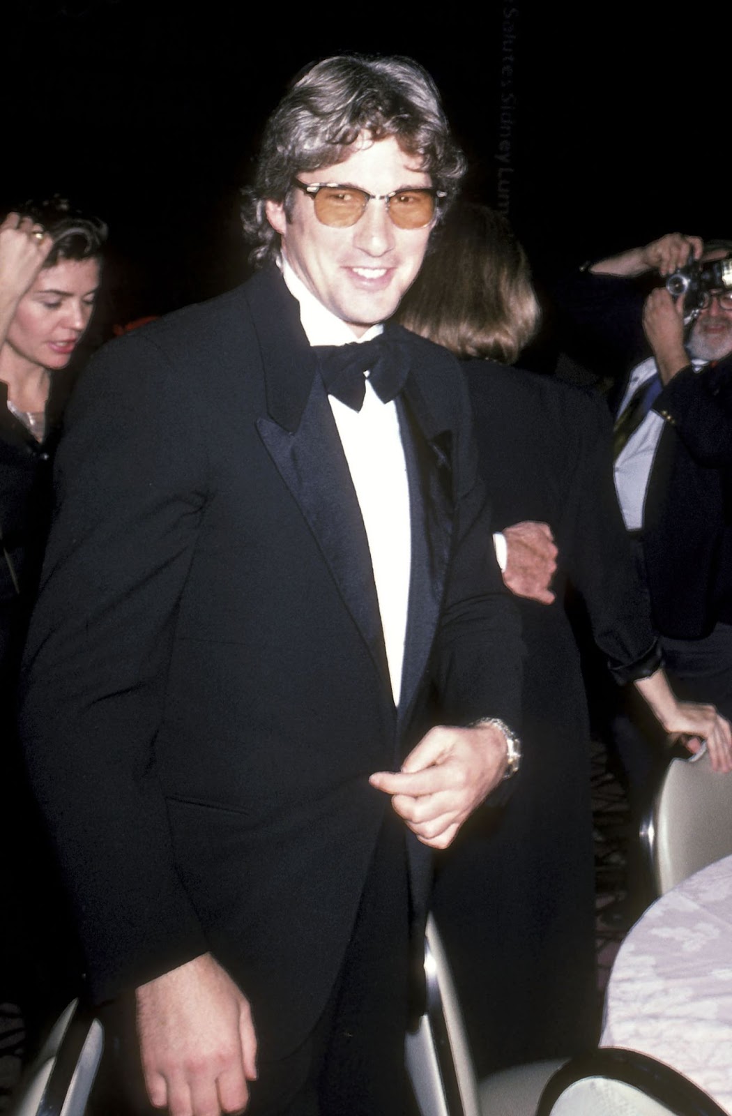 Richard Gere beim American Museum of the Moving Image Salute to Sidney Lumet am 11. November 1985 in New York. | Quelle: Getty Images