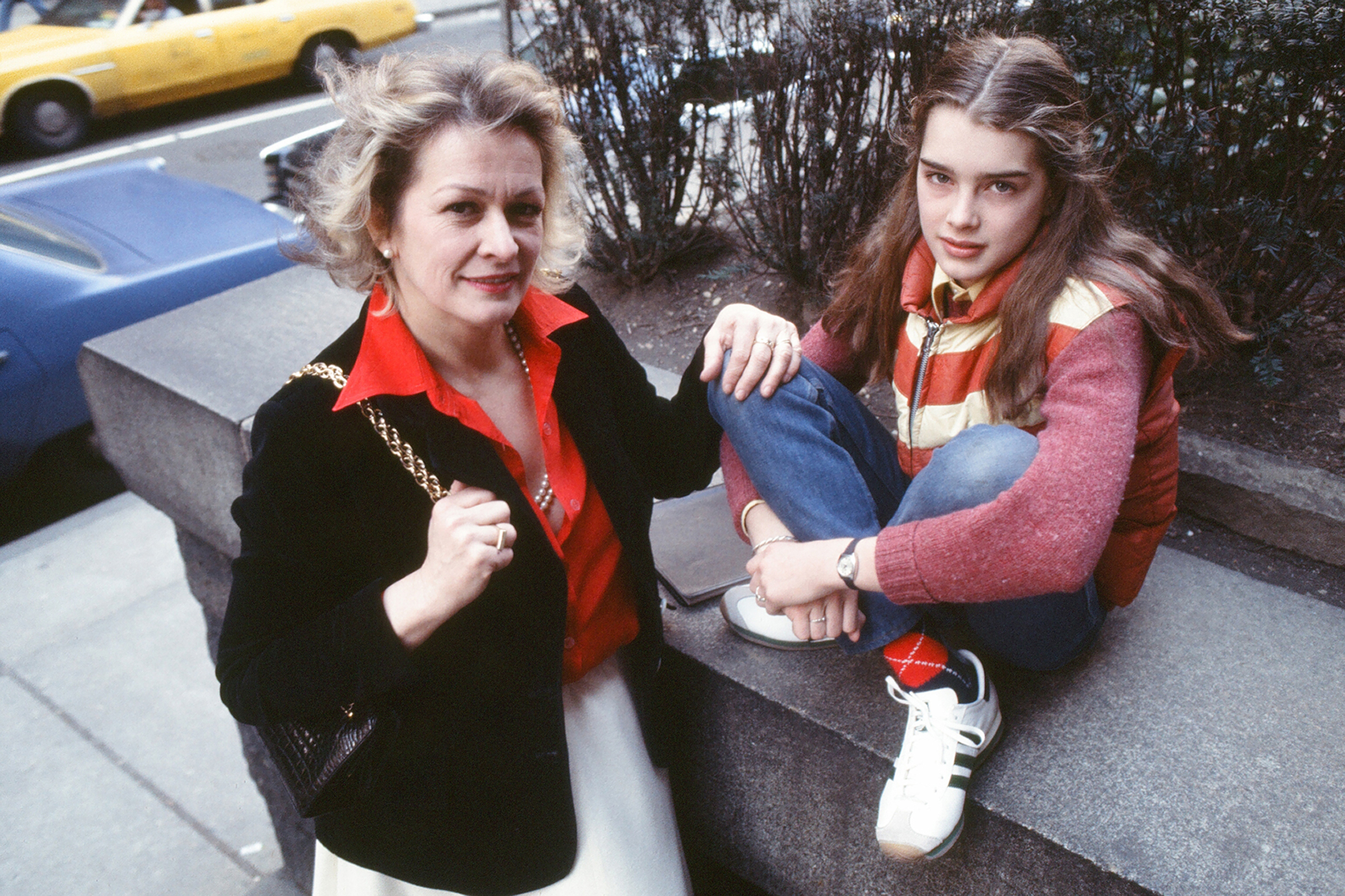 Brooke Shields und Teri Shields in New York im Jahr 1978 | Quelle: Getty Images