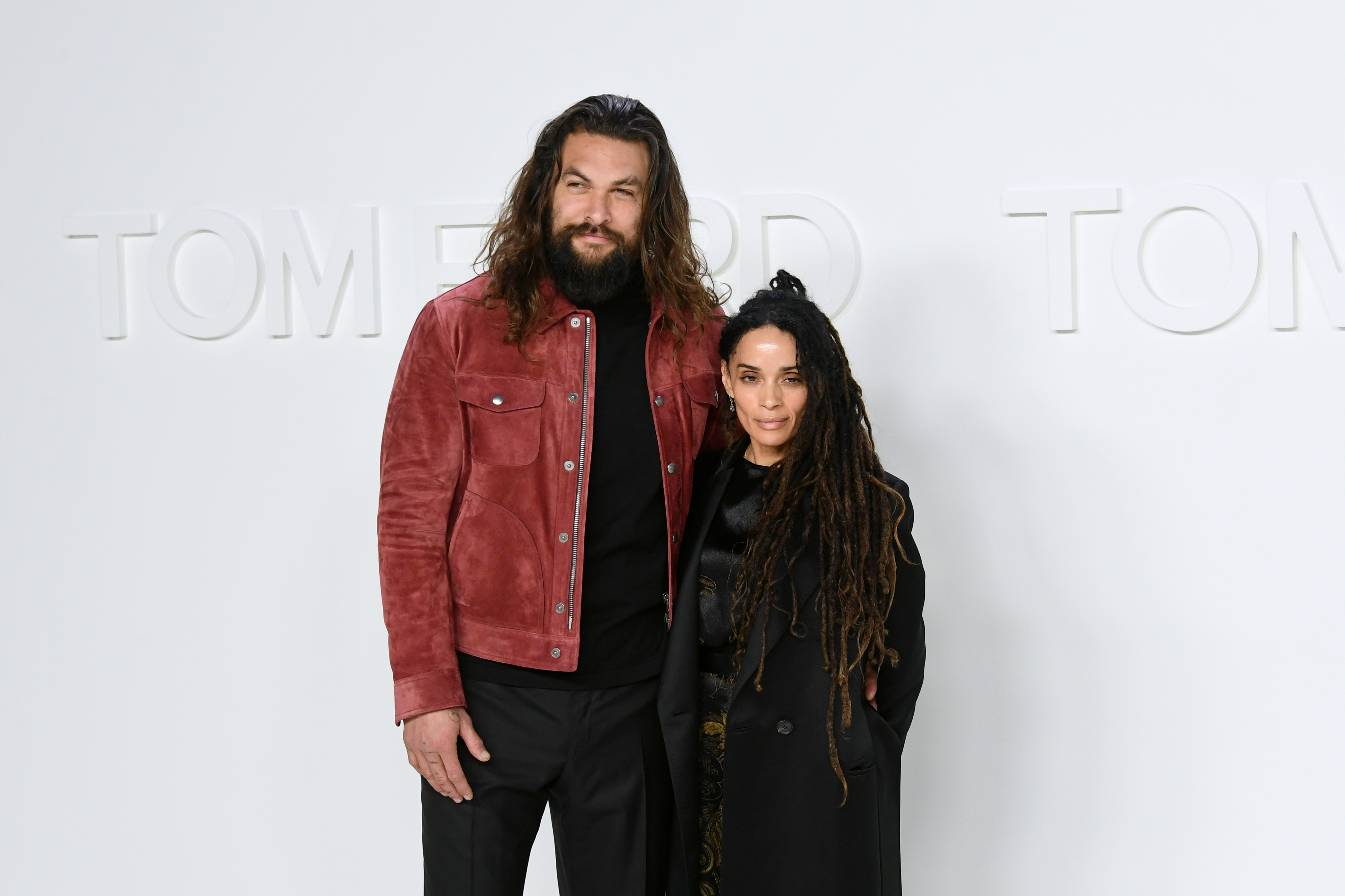 Jason Momoa und Lisa Bonet bei der Tom Ford AW20 Show in Hollywood, Kalifornien, am 7. Februar 2020 | Quelle: Getty Images