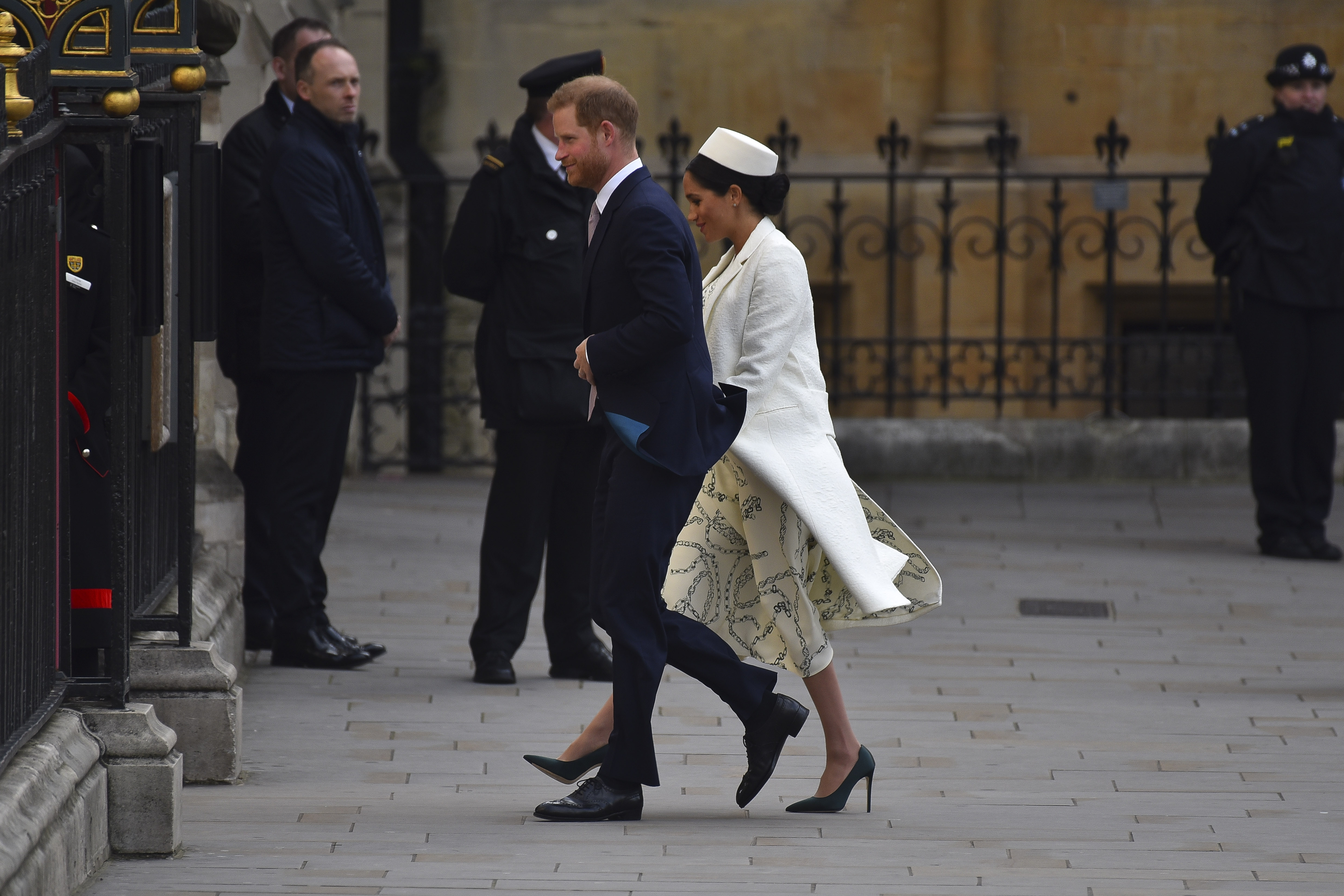 Prinz Harry und Meghan, Herzogin von Sussex, beim Commonwealth-Gottesdienst zum Commonwealth Day in der Westminster Abbey am 11. März 2019 in London, England. | Quelle: Getty Images