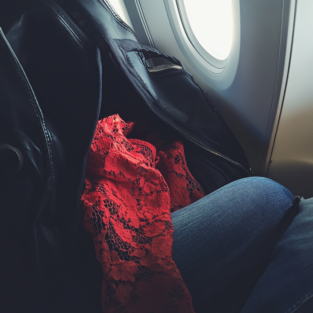 Rote Spitze in einem Seesack | Quelle: Midjourney