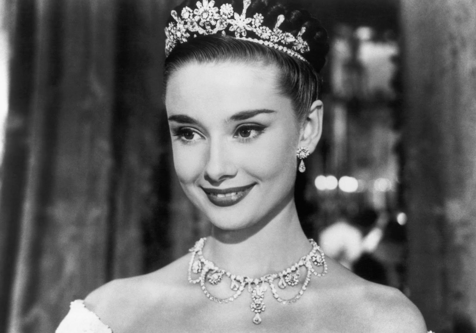 Audrey Hepburn als Prinzessin Ann in "Roman Holiday," um 1953. | Quelle: Getty Images